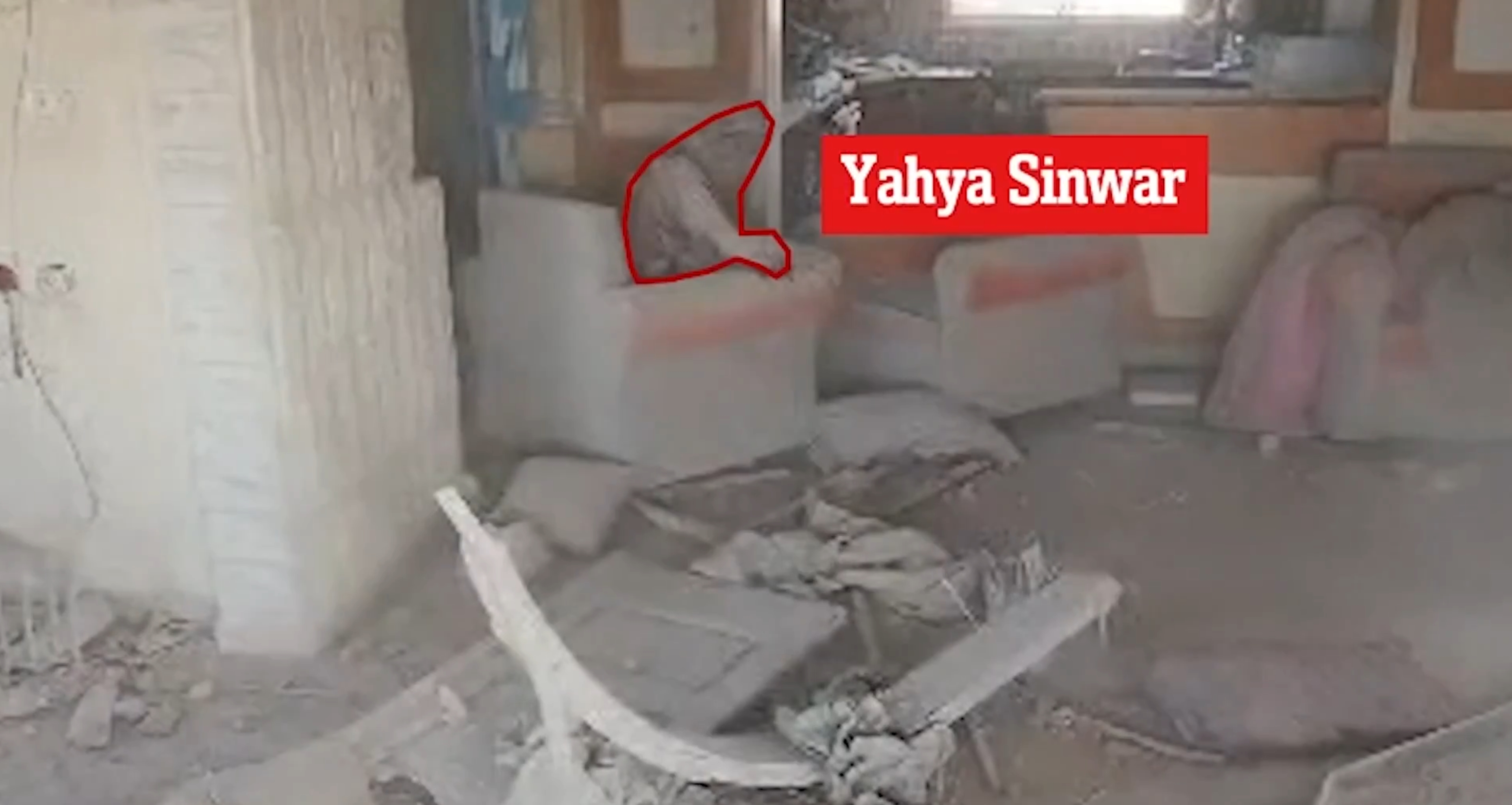 以色列軍方對外證實，巴勒斯坦組織「哈瑪斯」領袖辛瓦（圖）已遭擊斃。（翻攝自X平台）