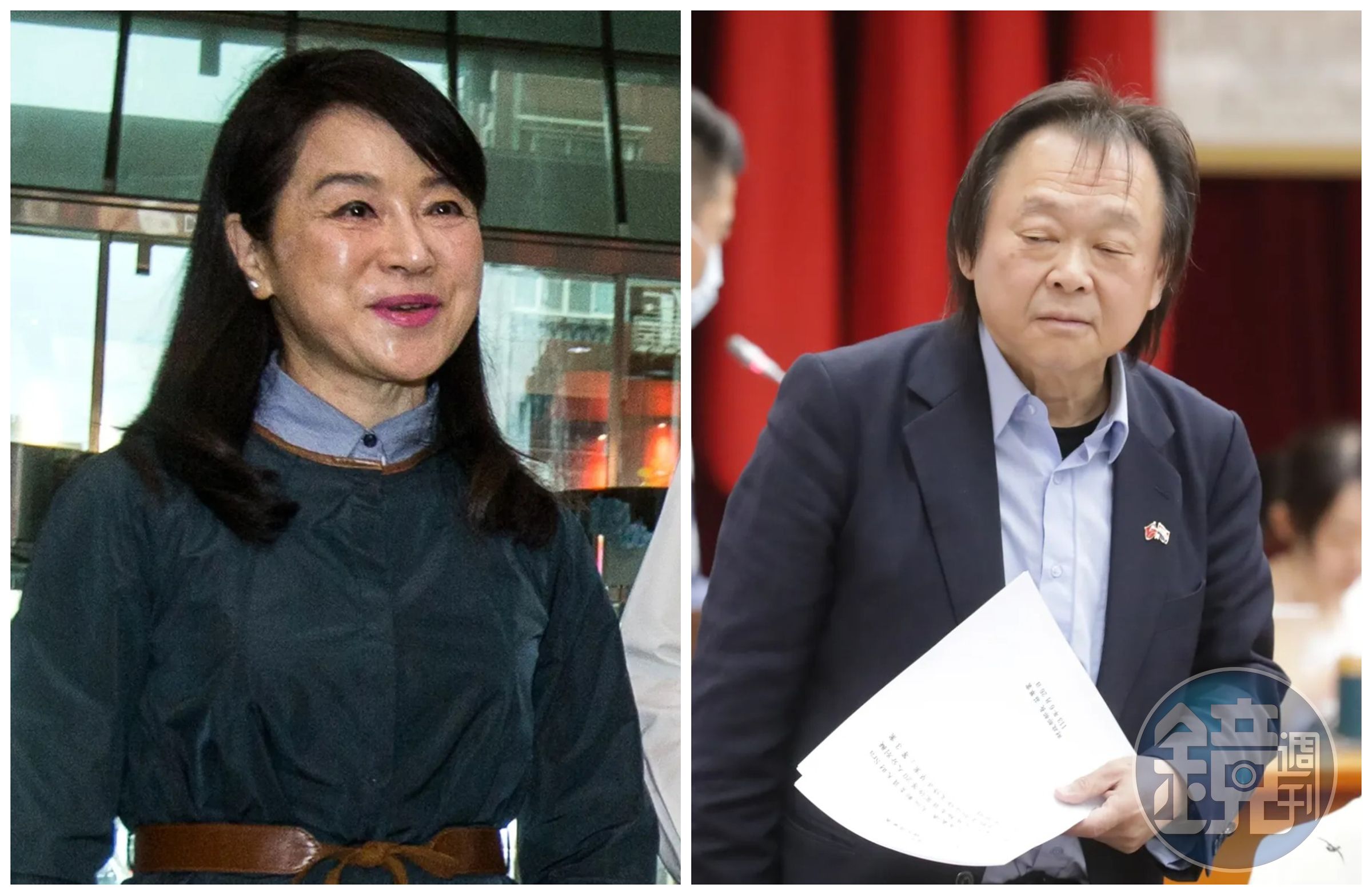 王世堅(右圖)不滿遭指叛黨,正式對周玉寇(左圖)提告。(本刊資料照)