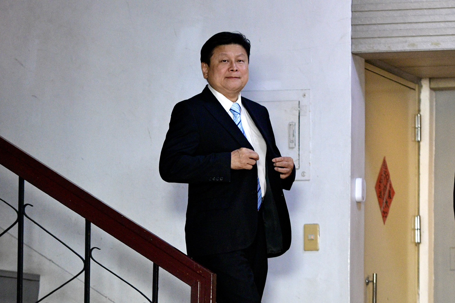 傅崐萁今日表示,會積極審查總預算,全力推動普發現金,國民黨團規劃是希望可發2至3萬元。(鏡報李智為)