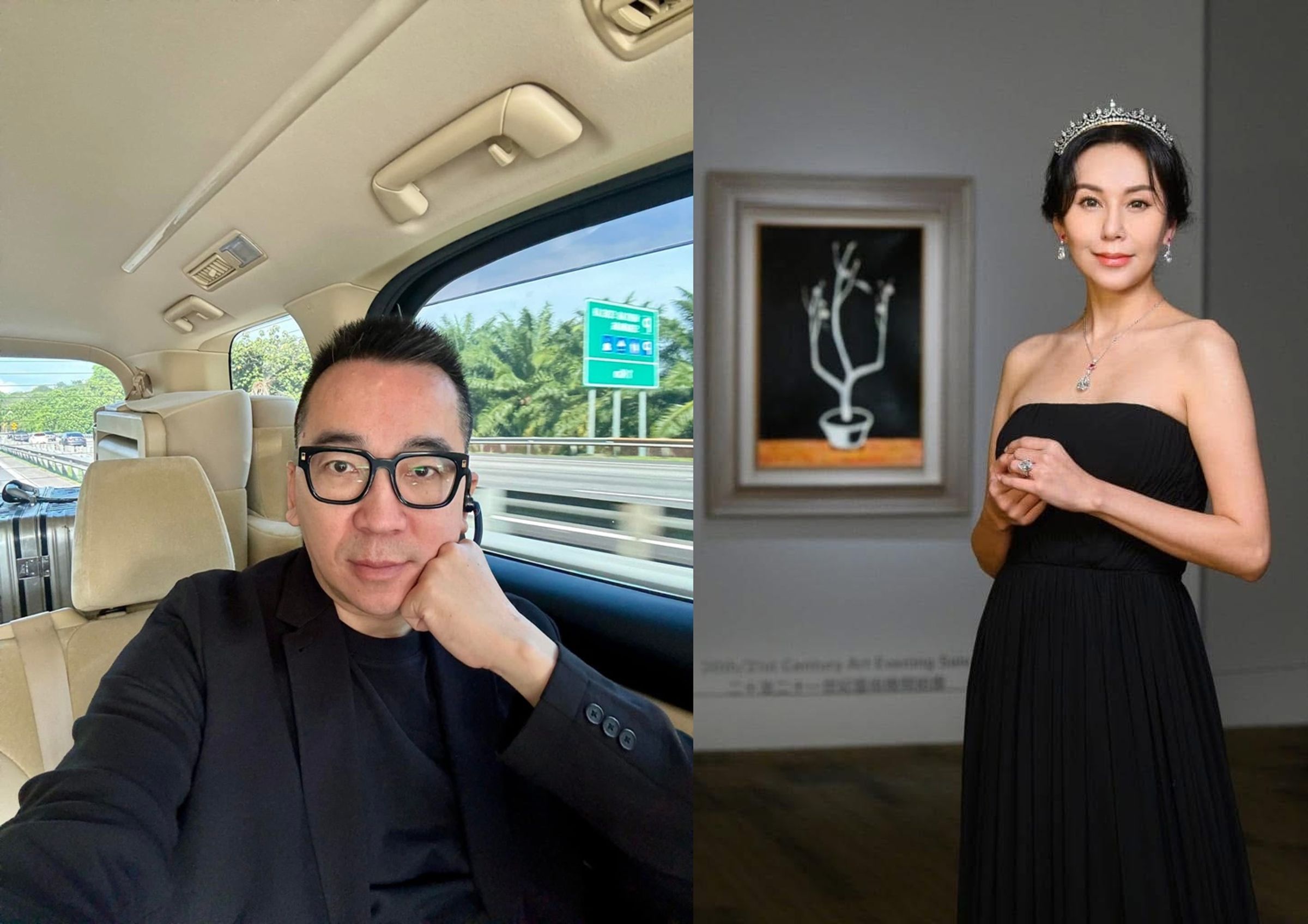 洪曉蕾與王世均打破「驚世夫妻」惡名,關係昇華為家人與工作夥伴。(翻攝自洪曉蕾臉書、王世均臉書)
