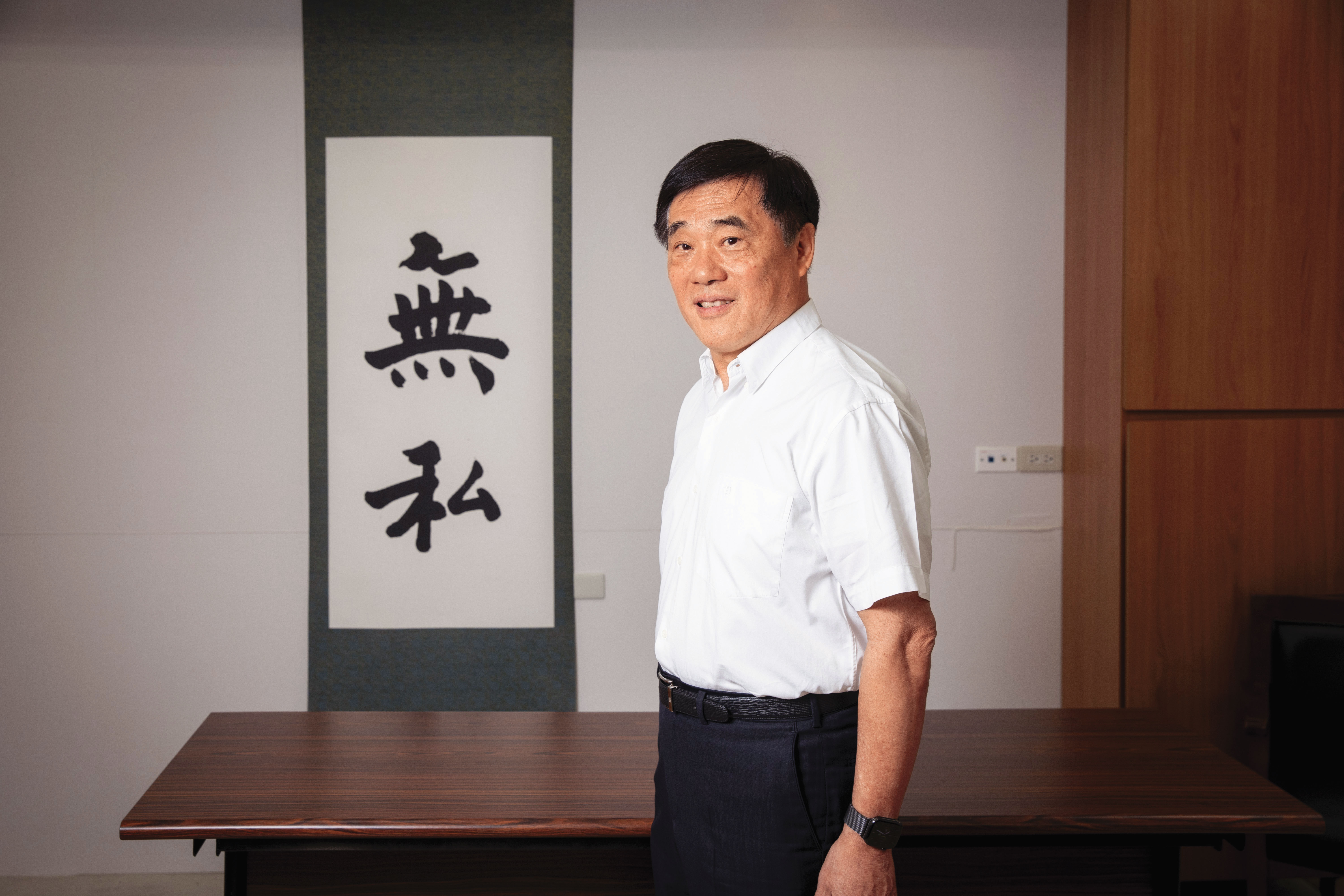 郝龍斌以「無私」自勉，拚當公道伯建立公正民主的提名機制。