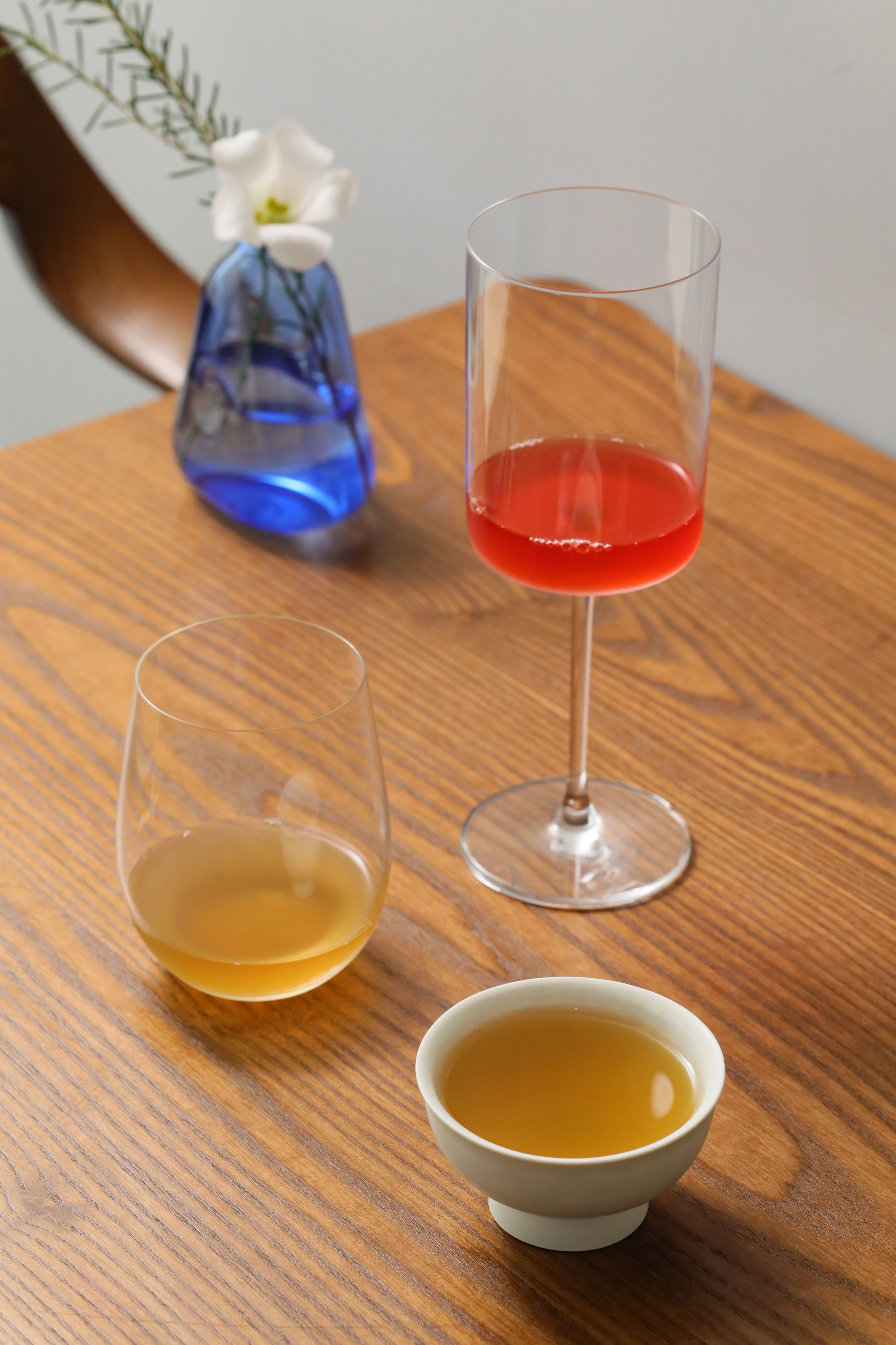 無酒精飲品Paring包含各種發酵飲品。