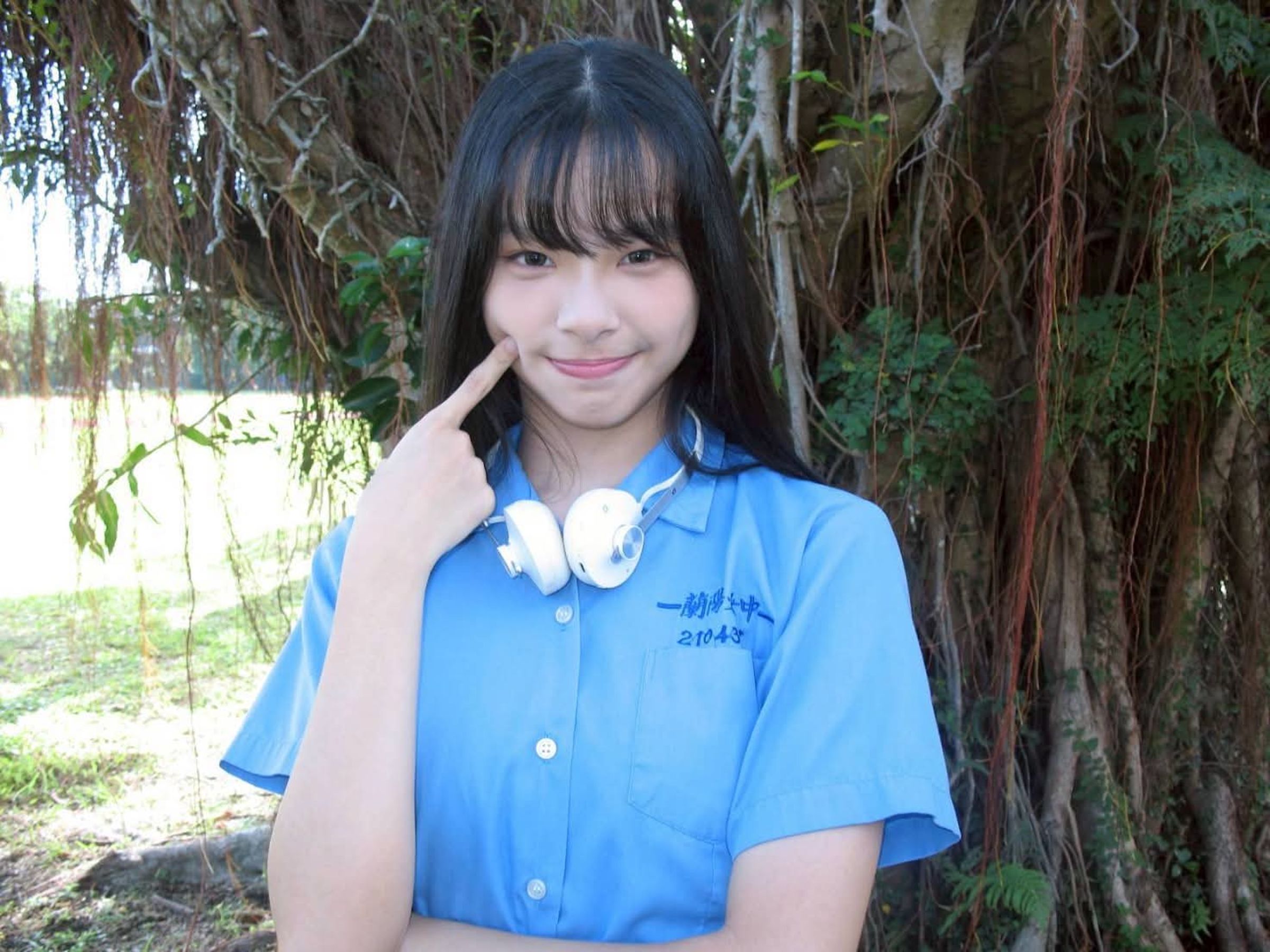 林芷瑈分享自己的近況，她已經從高中畢業，最近到夢想中的大學報到了。（翻攝自Threads）
