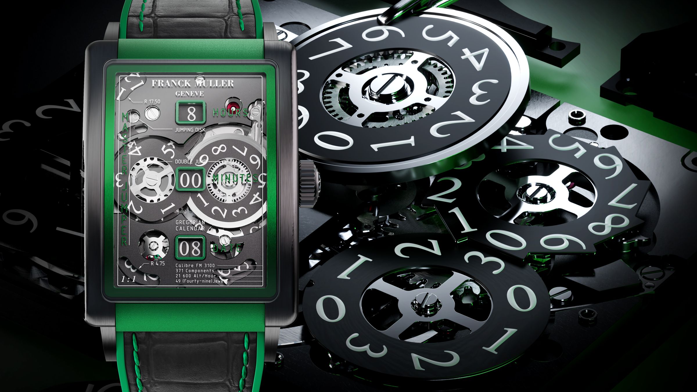FRANCK MULLER Long Island Evolution Master Jumper,定價NT$3,168,000(亞太區限定發售100只)