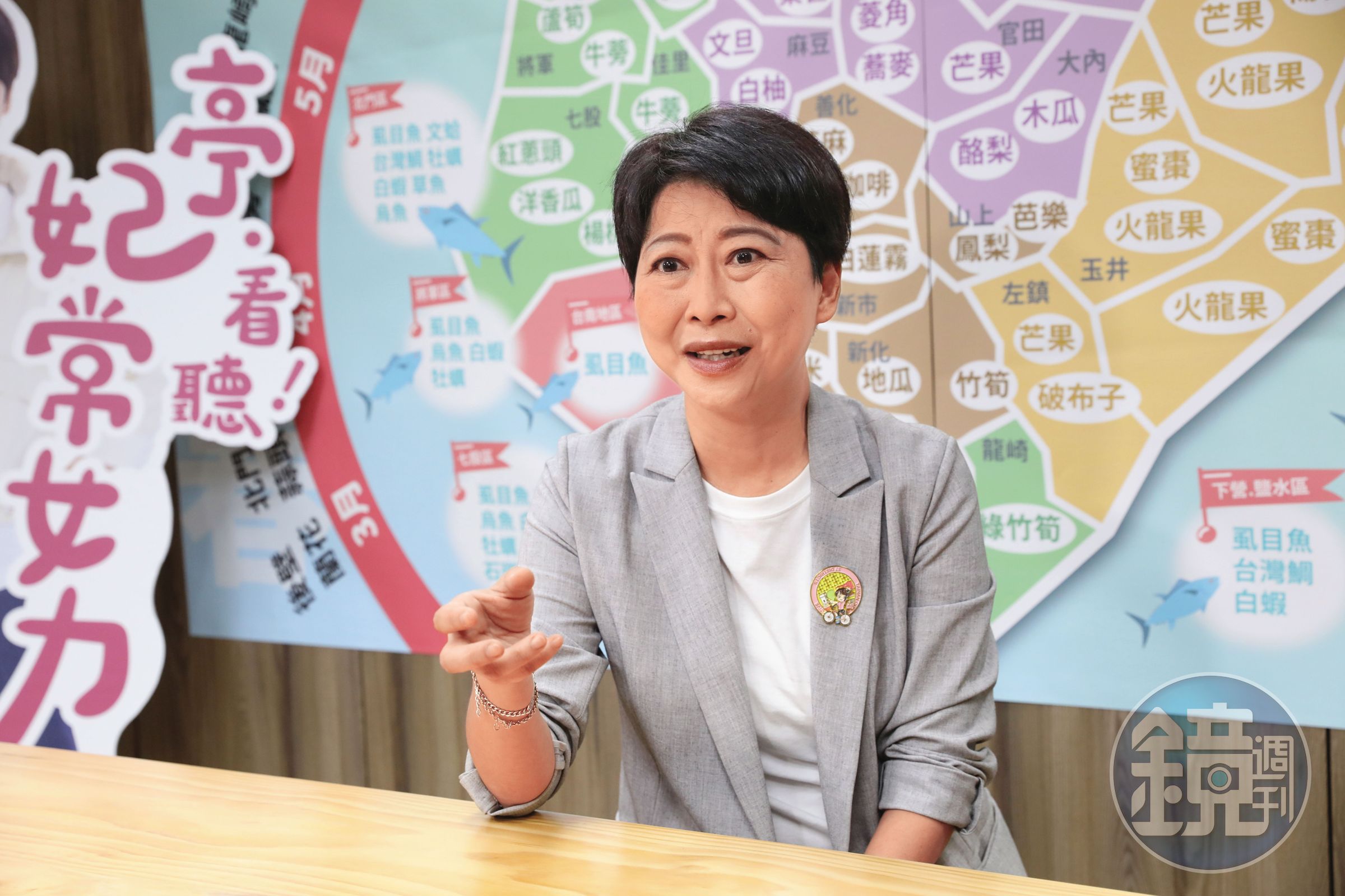 陳亭妃深耕台南28年，年底將挑戰成為台南第一女市長。