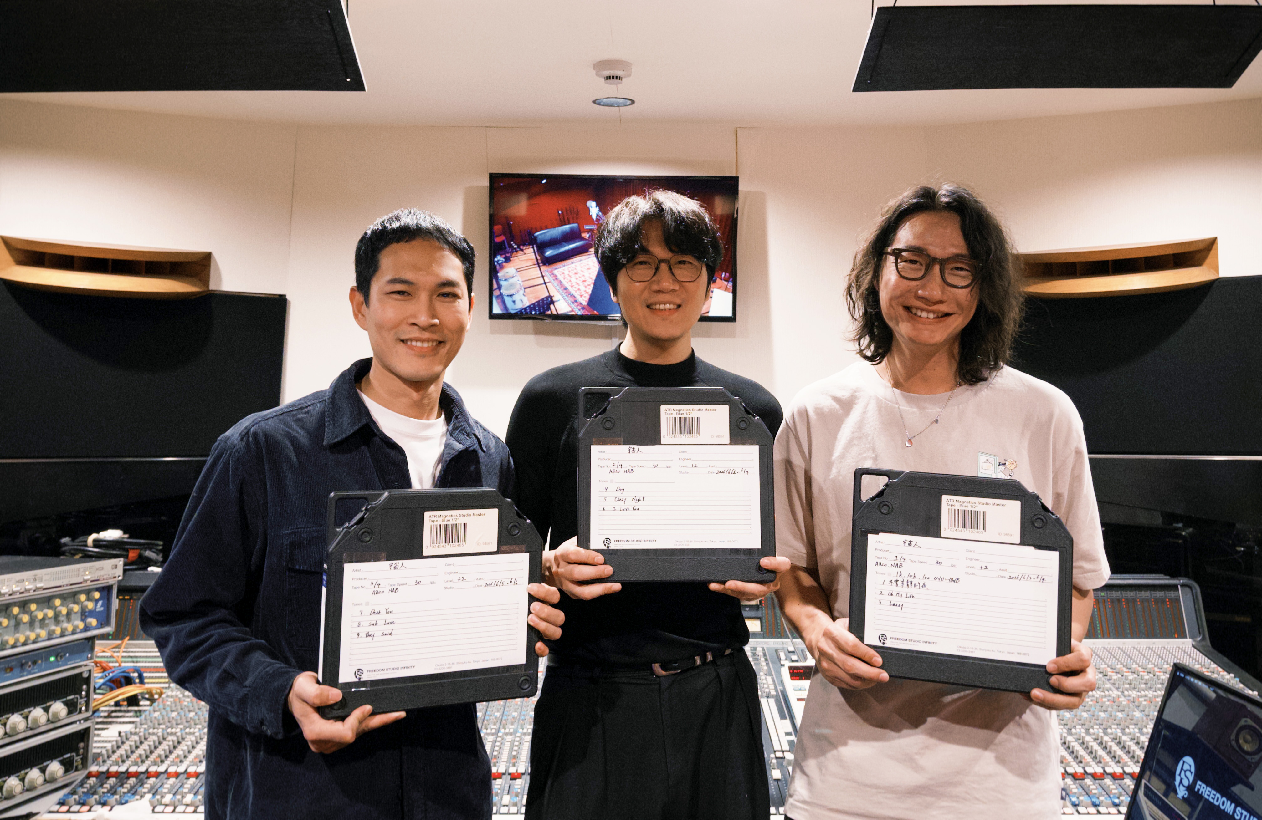 宇宙人《Dear You》日本盤帶錄音 攜手椎名林檎御用音樂人打造新聲