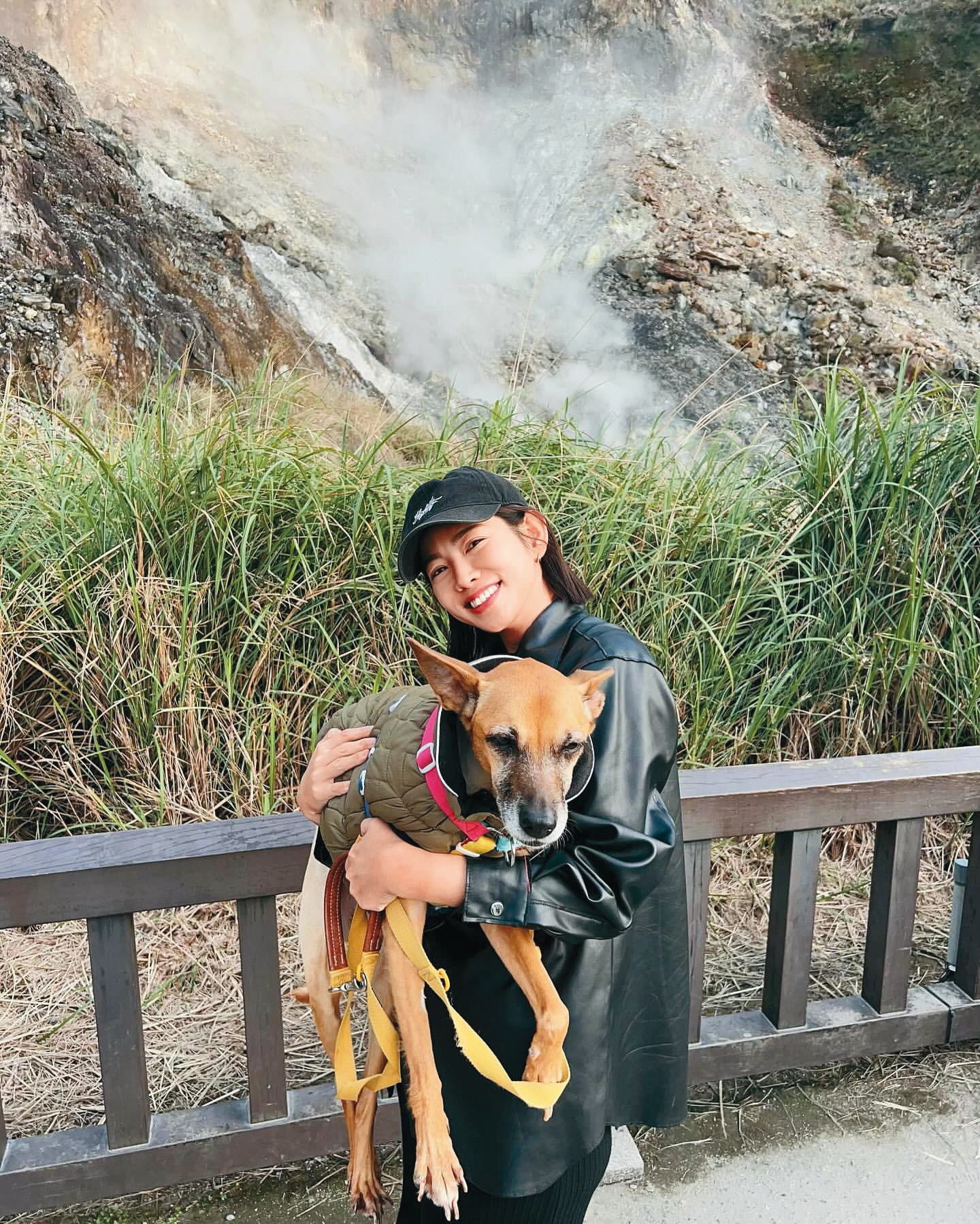 米可白今年因為愛犬生病,在忙拍戲之餘,幾乎無暇顧及談戀愛。(翻攝自米可白IG)