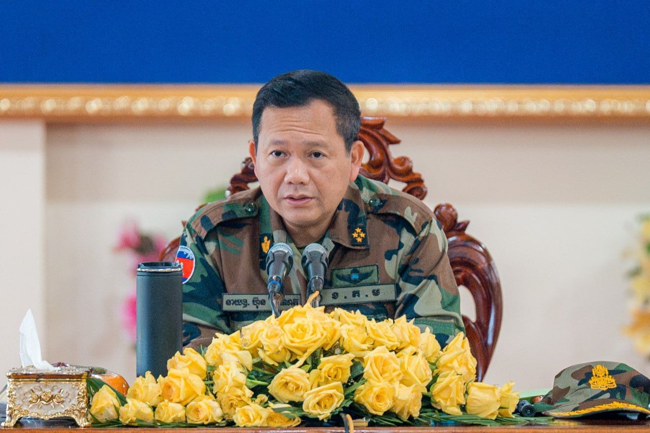 柬埔寨總理洪馬內聲稱，今上午的最新衝突是泰國軍隊挑起的。（翻攝自Hun Manet臉書）