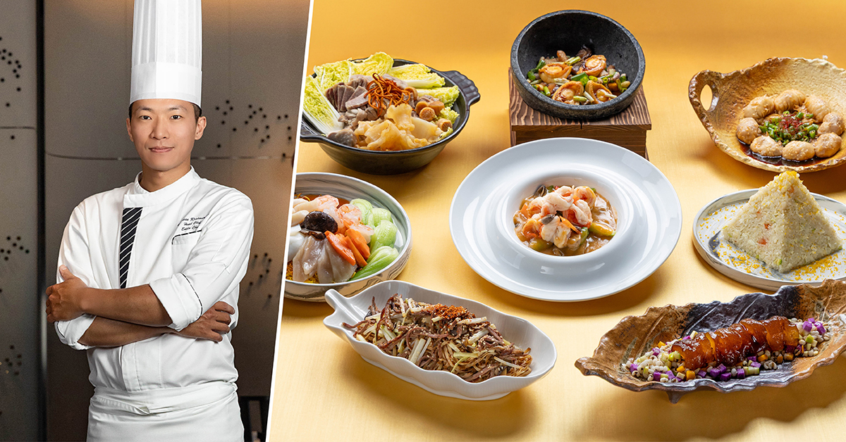 高雄日航桃泉中餐廳主廚張祐銓，以十五年粵菜功夫淬鍊湯底與海味，讓每一道料理都吃得到時間的厚度與溫度。