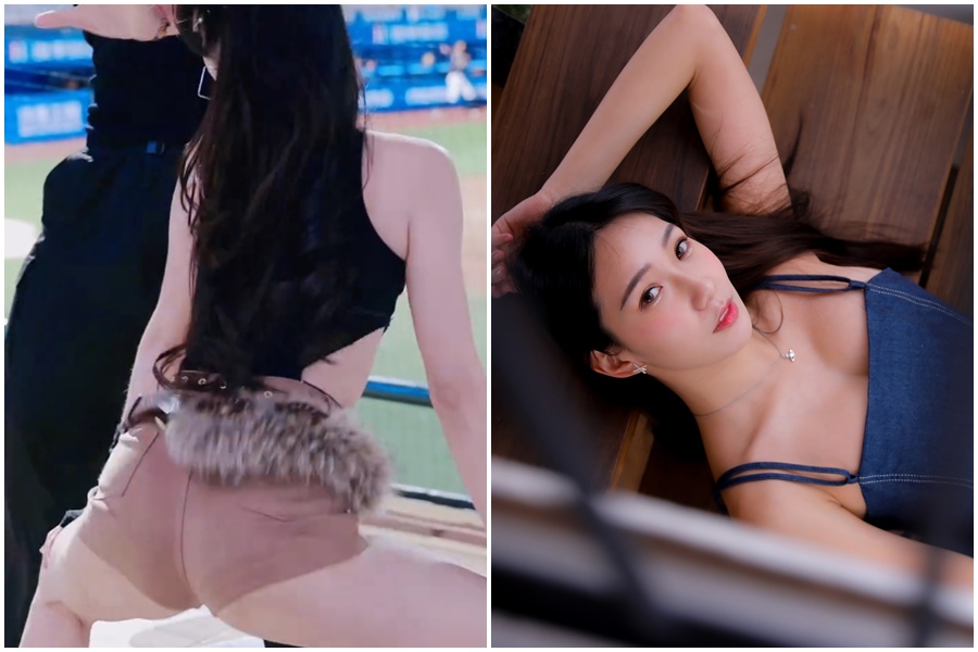 Fubon Angels成員檸檬的電臀舞引爆球迷討論。（翻攝自IGfunkygirls_lemon、本刊資料照）