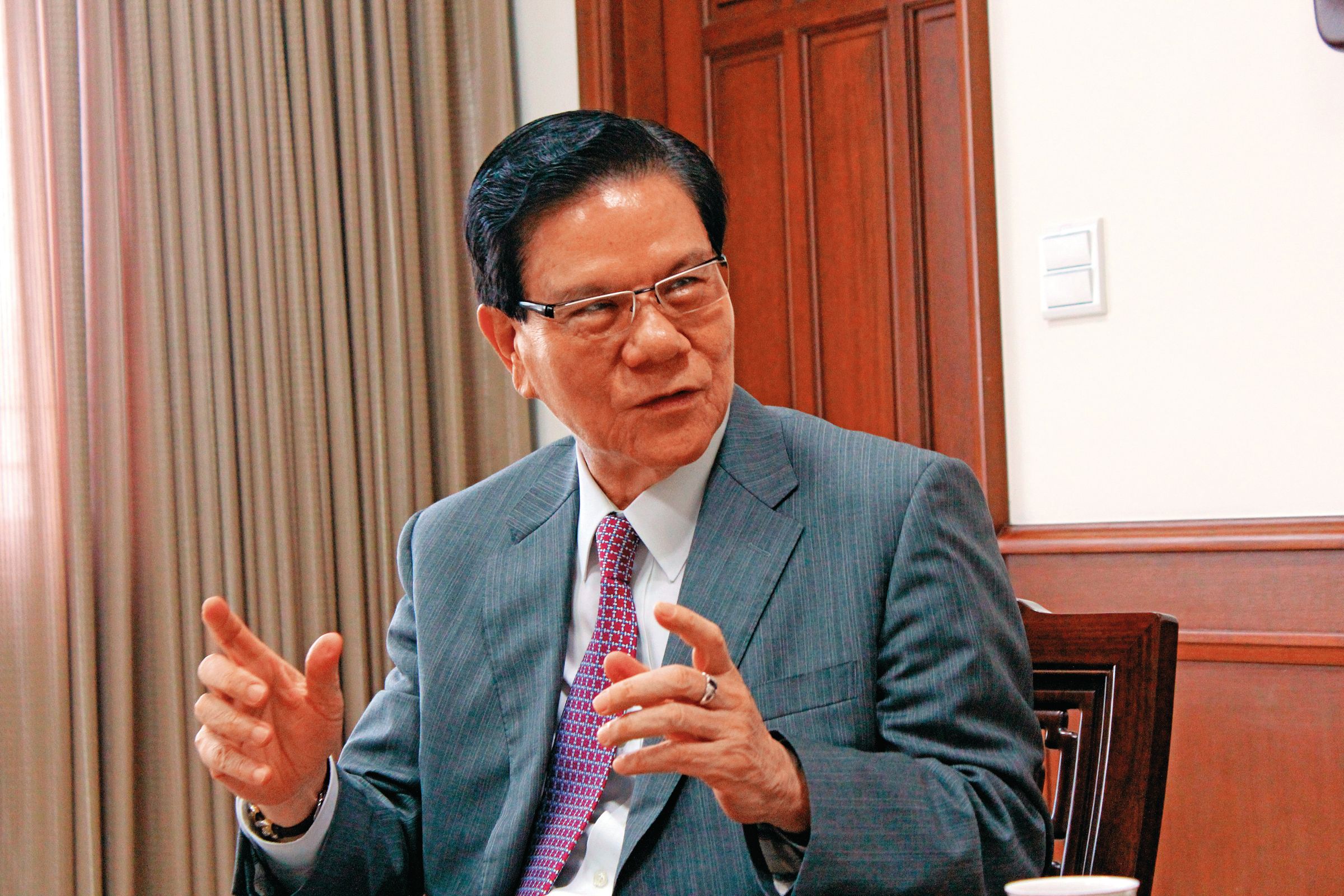 大億董座吳俊億（圖）原已安排二代接班，卻因兒子槓上日本大股東，只好出手滅火。（聯合知識庫）