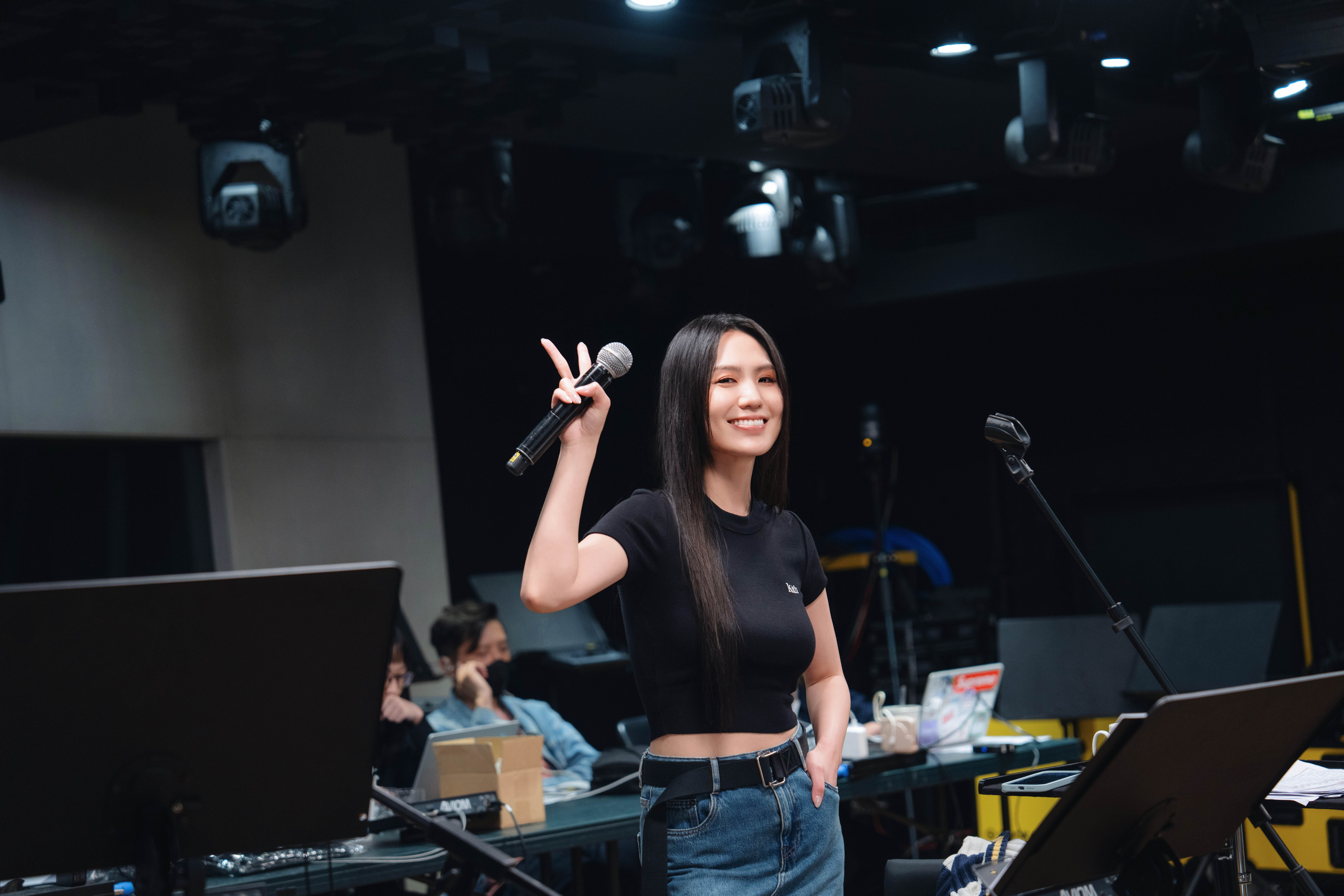 孫盛希打算在演唱會後給自己放個假。（滾石唱片提供）