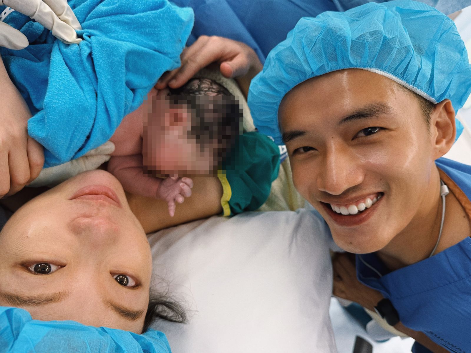 陳澤耀喜迎女娃　怕愛妻崩潰忍住不敢哭