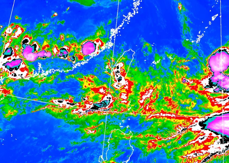 中央氣象署持續針對「114年0728西南氣流豪雨事件」發布大規模或劇烈豪雨。（翻攝自中央氣象署官網）