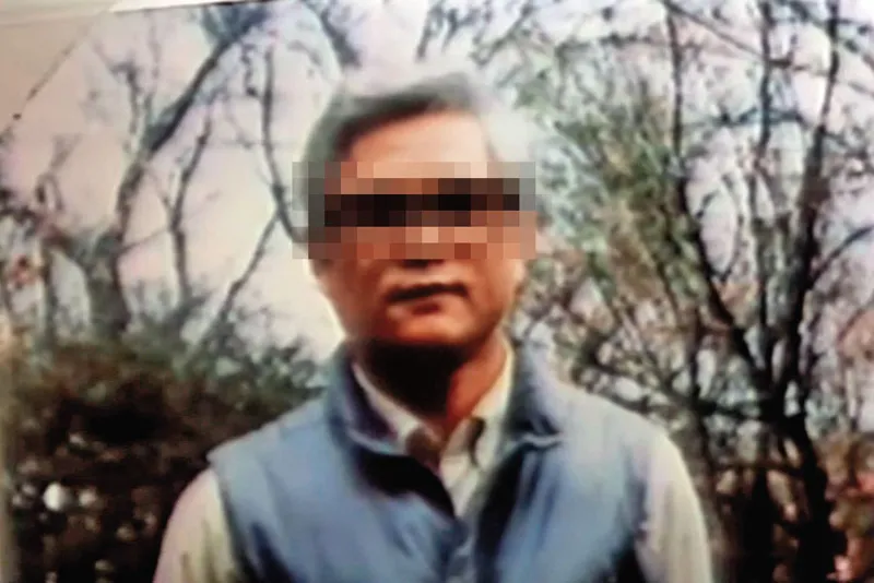 保管金庫鑰匙、密碼的華南銀行襄理林永泉，慘遭虐殺。（東森新聞提供）