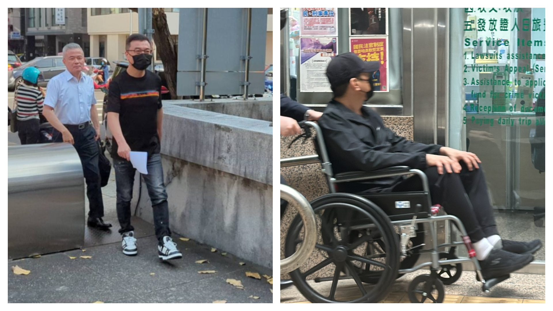 合議庭2小時開會討論裁定，除維持原裁定金額不變，陳政谷、林明佐均要求加裝電子監控腳環。