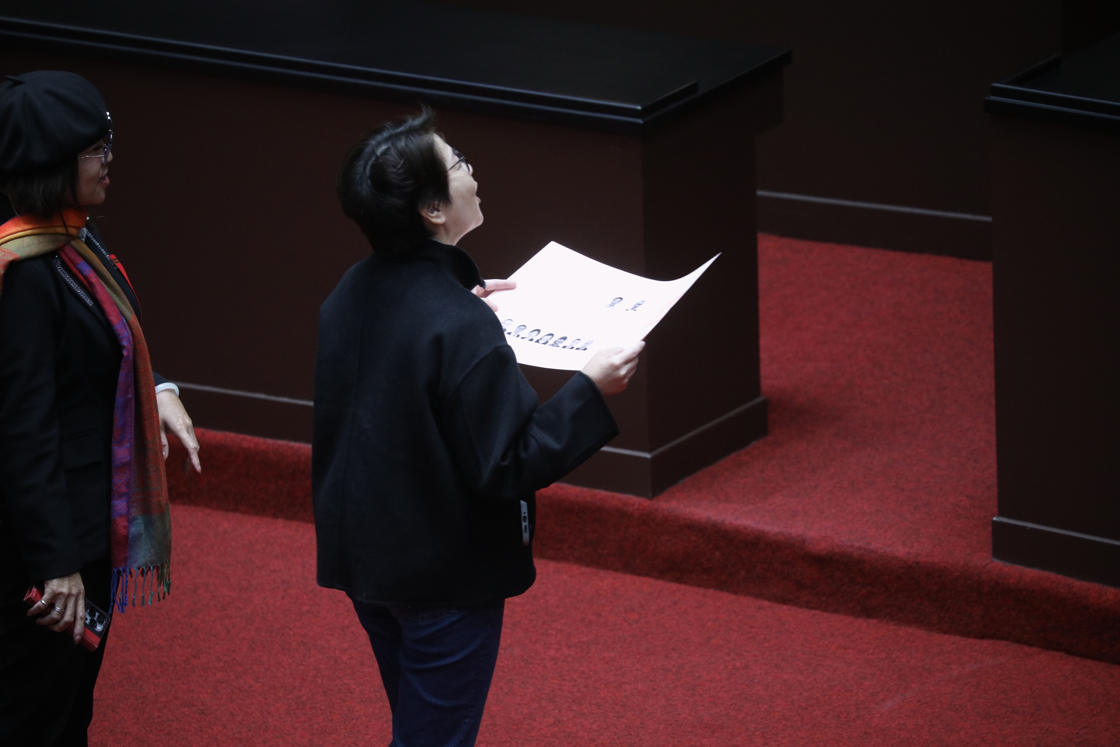 黃珊珊蓋錯票，向韓國瑜求助，仍未能補救。