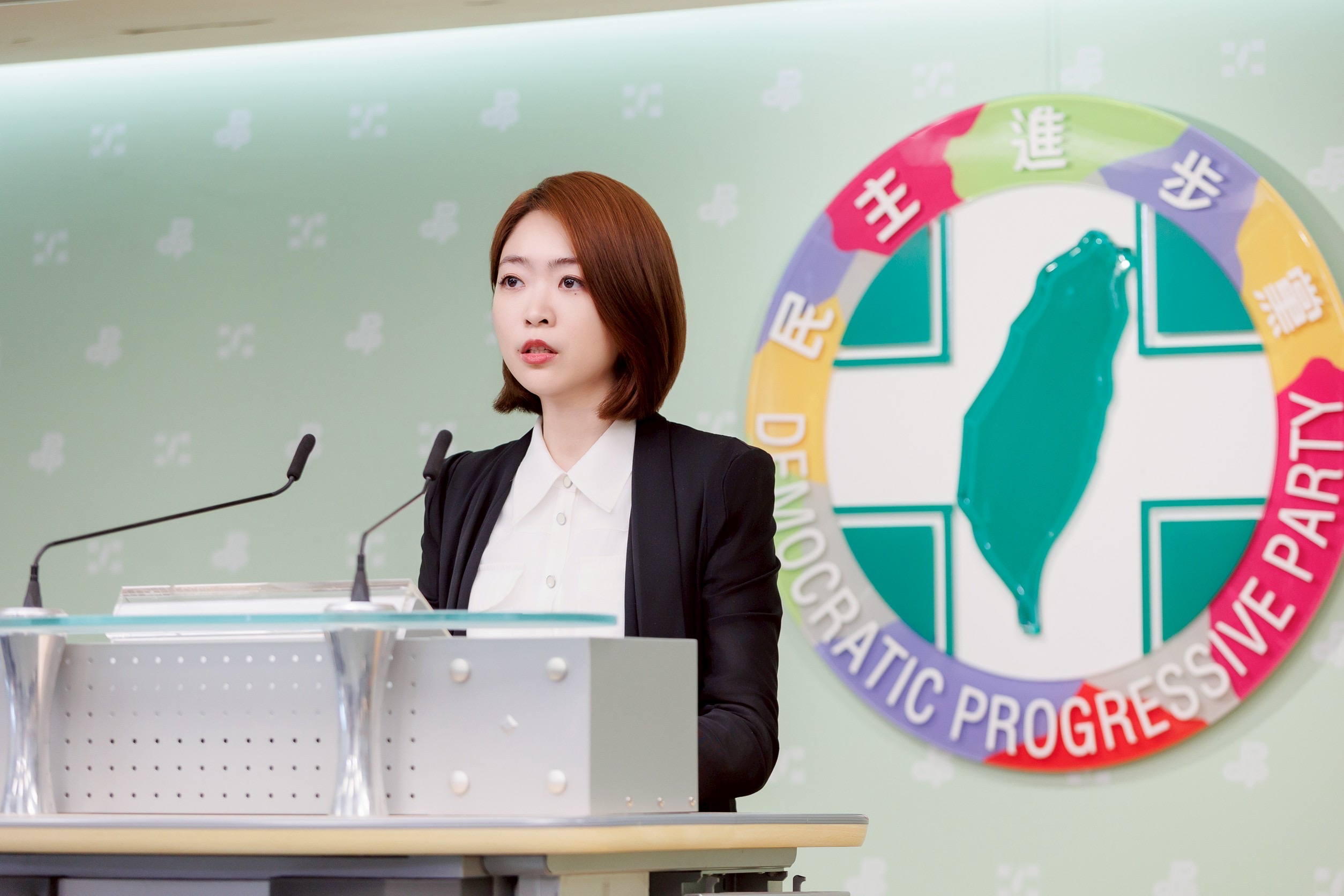 韓瑩獲民進黨徵召參選宜蘭市長。(民進黨宜蘭縣黨部提供)