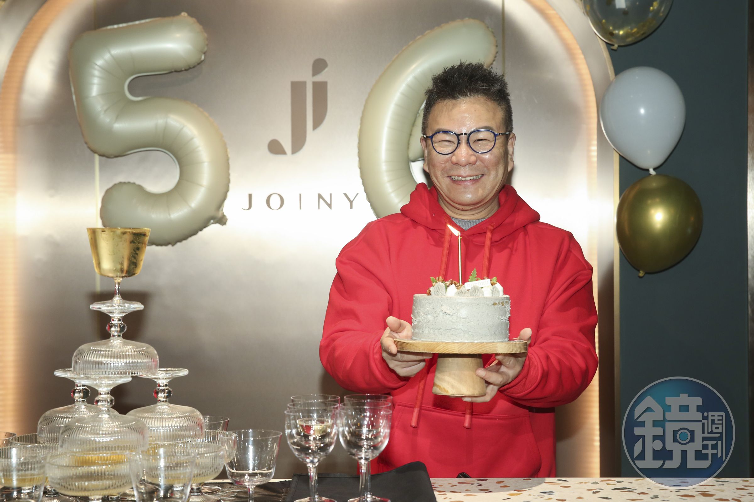 沈玉琳今歡慶56歲生日。