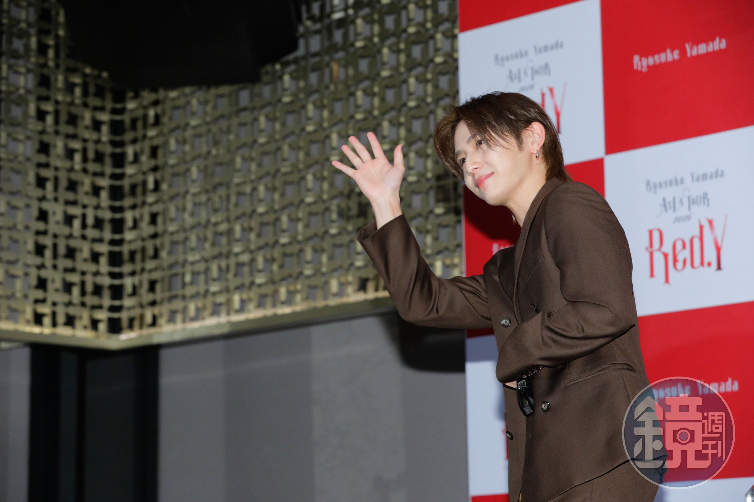 山田涼介明、後將在北流開唱，和大家約好再見囉。