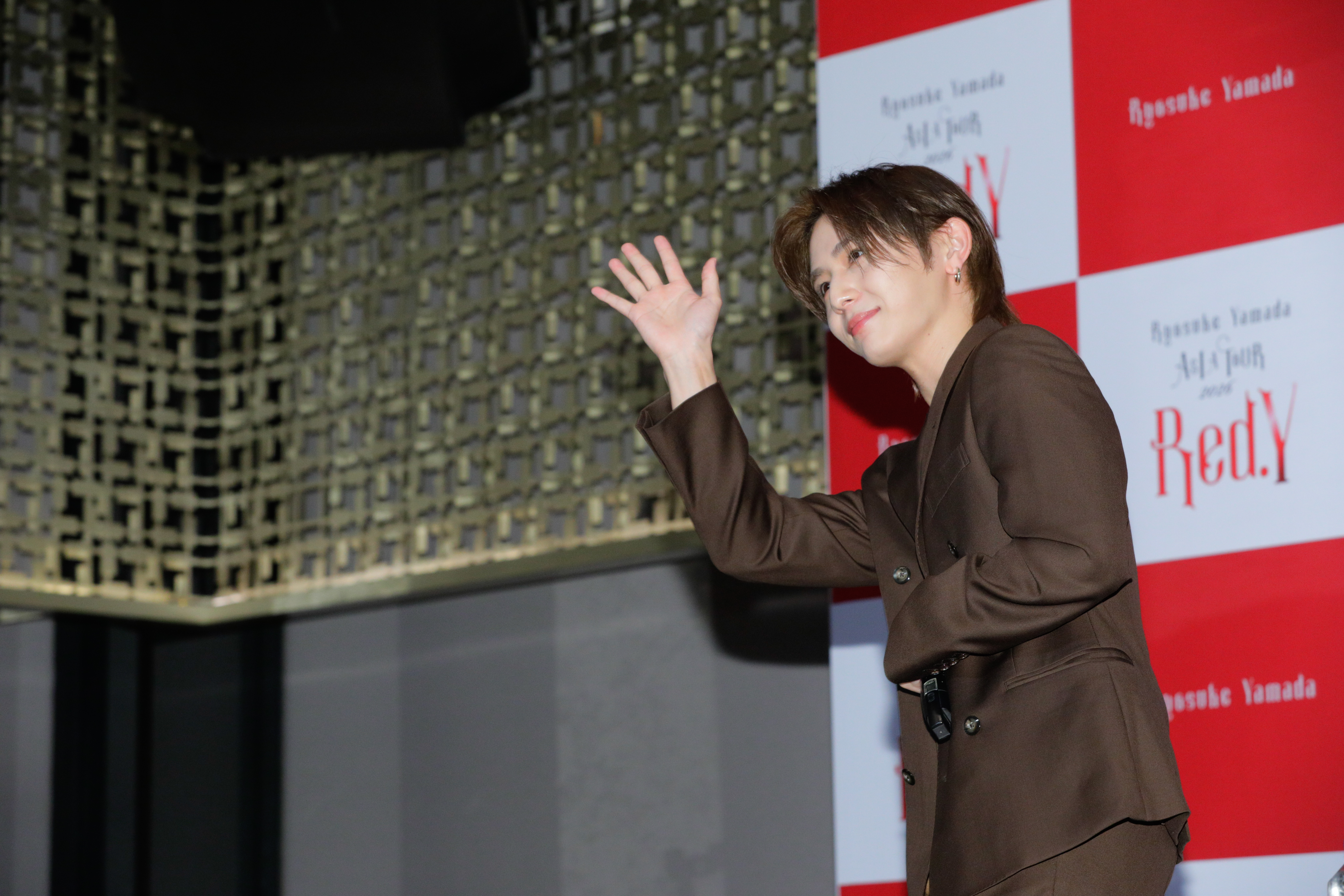 山田涼介明、後將在北流開唱,和大家約好再見囉。
