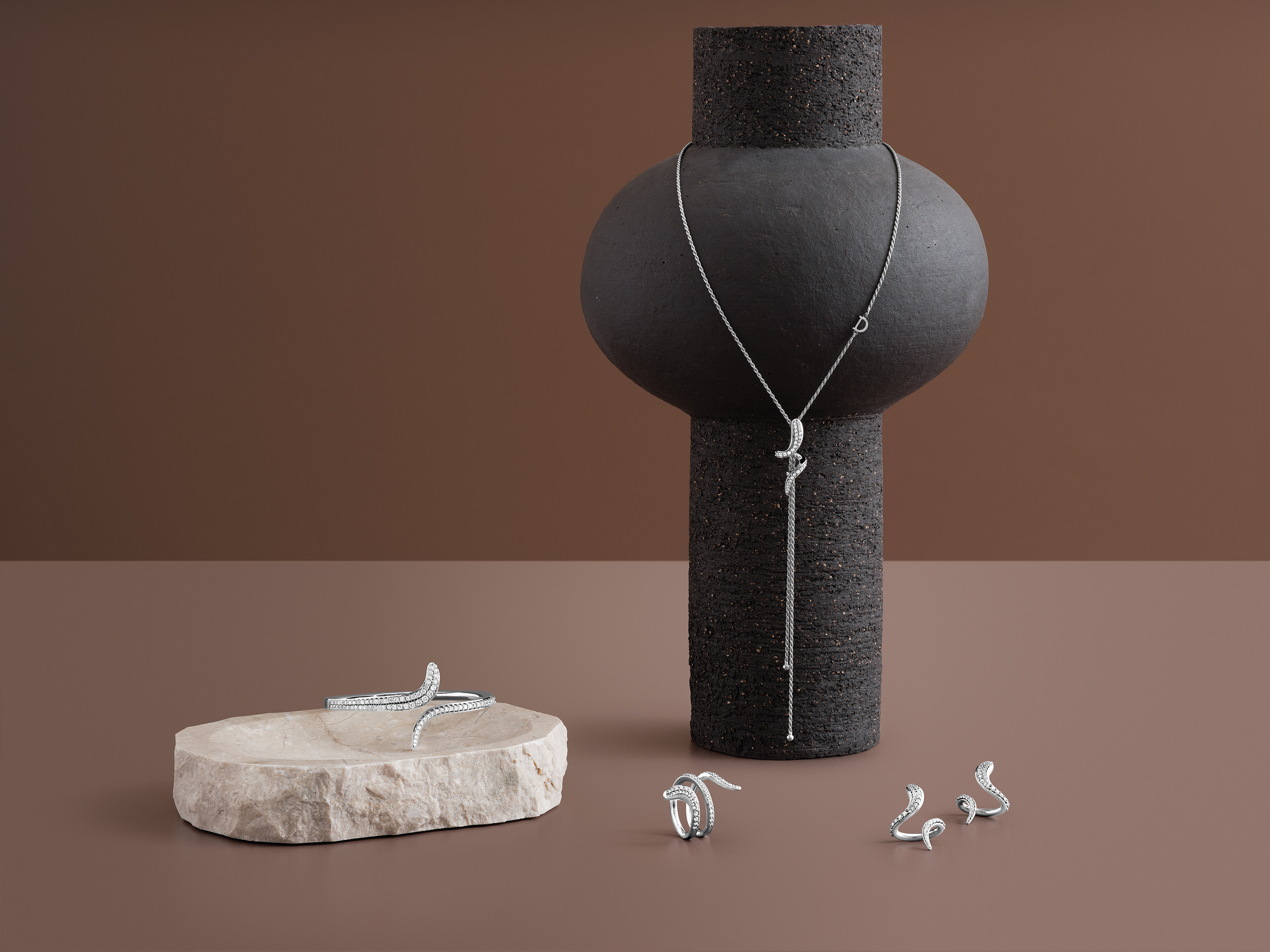 伊甸園全系列珠寶情境圖。（戴美安妮提供）