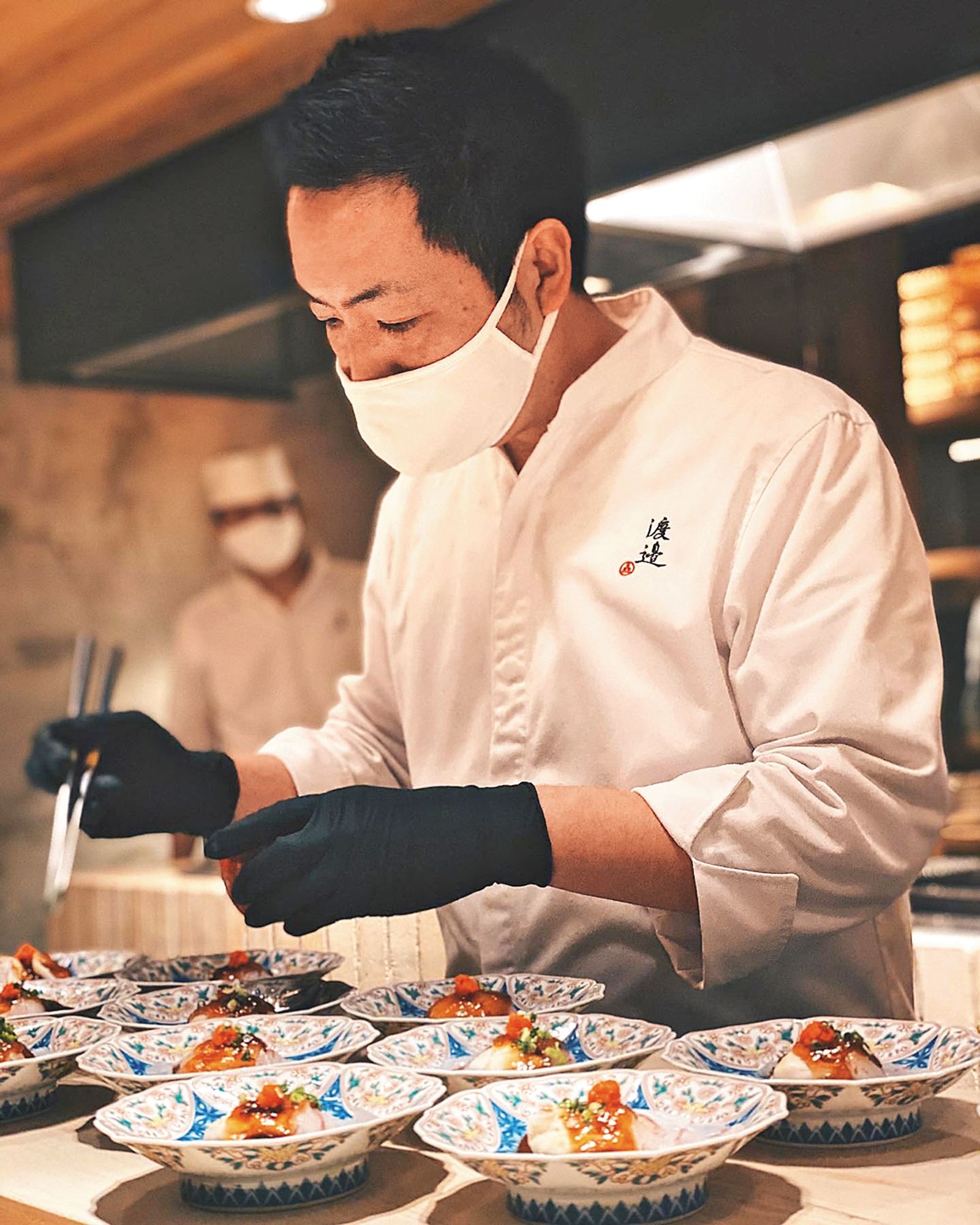 蕭敬騰投資的日本料理「渡邉」走高檔精緻路線，店名更直接以日本主廚之名命名。（翻攝自渡邉IG）