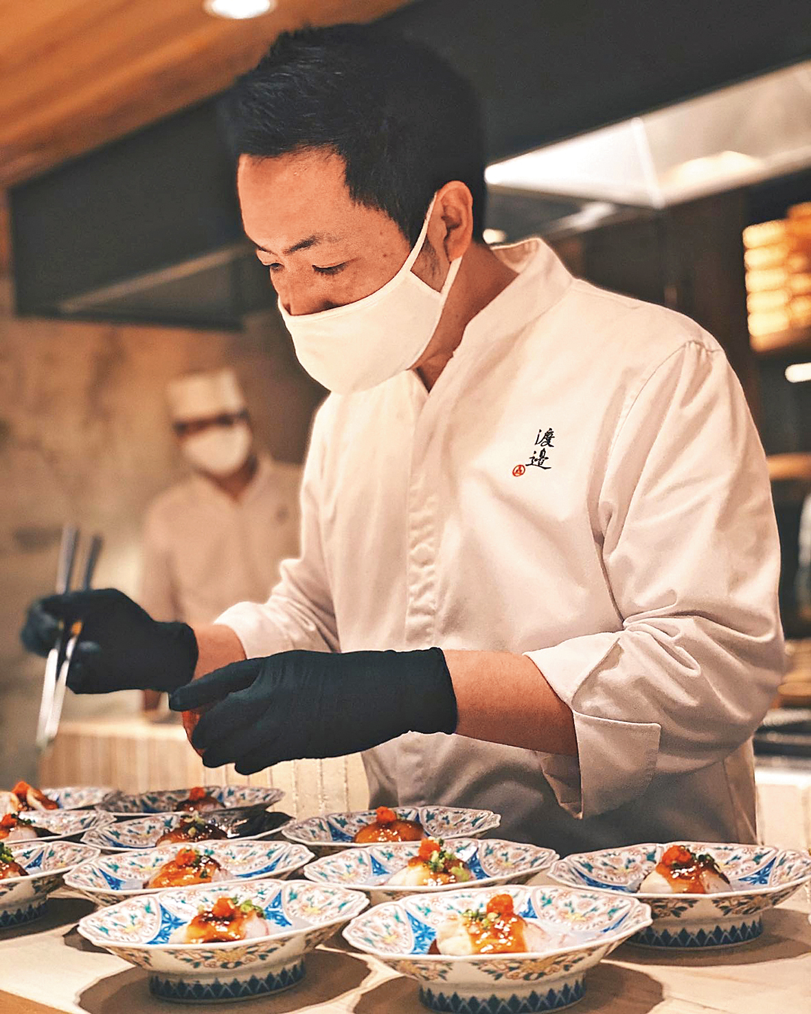 蕭敬騰投資的日本料理「渡邉」走高檔精緻路線，店名更直接以日本主廚之名命名。（翻攝自渡邉IG）
