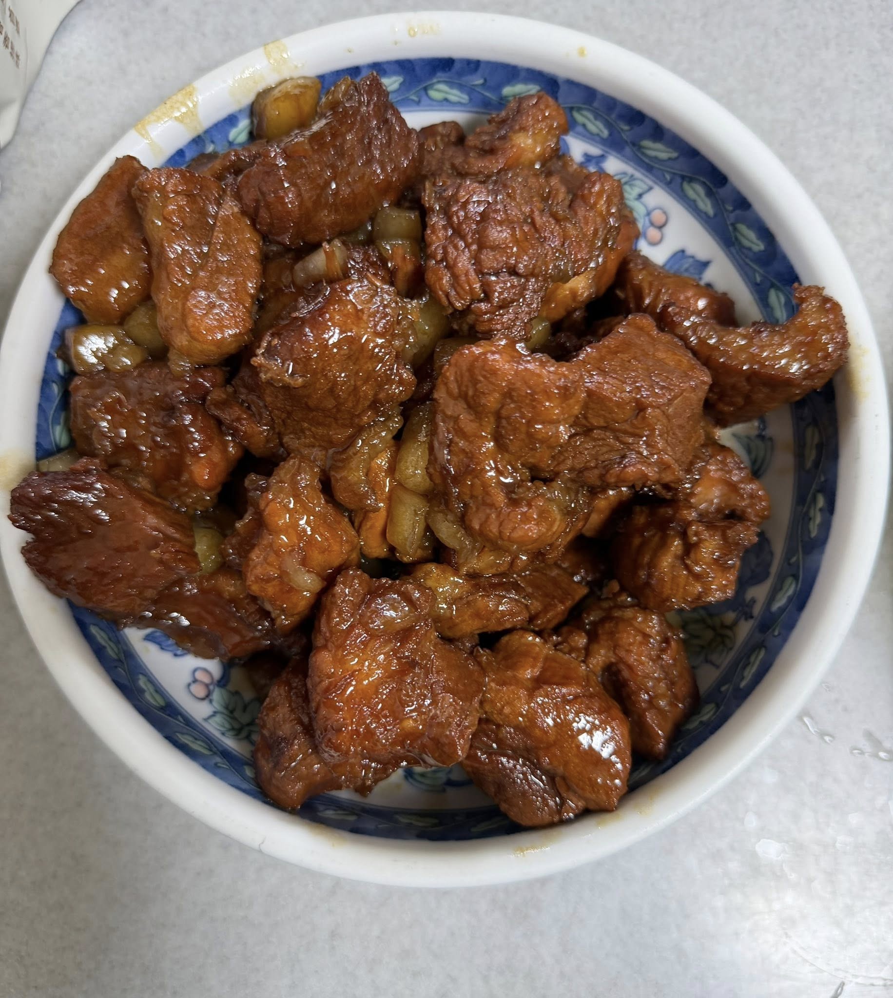 滷肉是粽子餡料的味覺重點，必須好好處理。