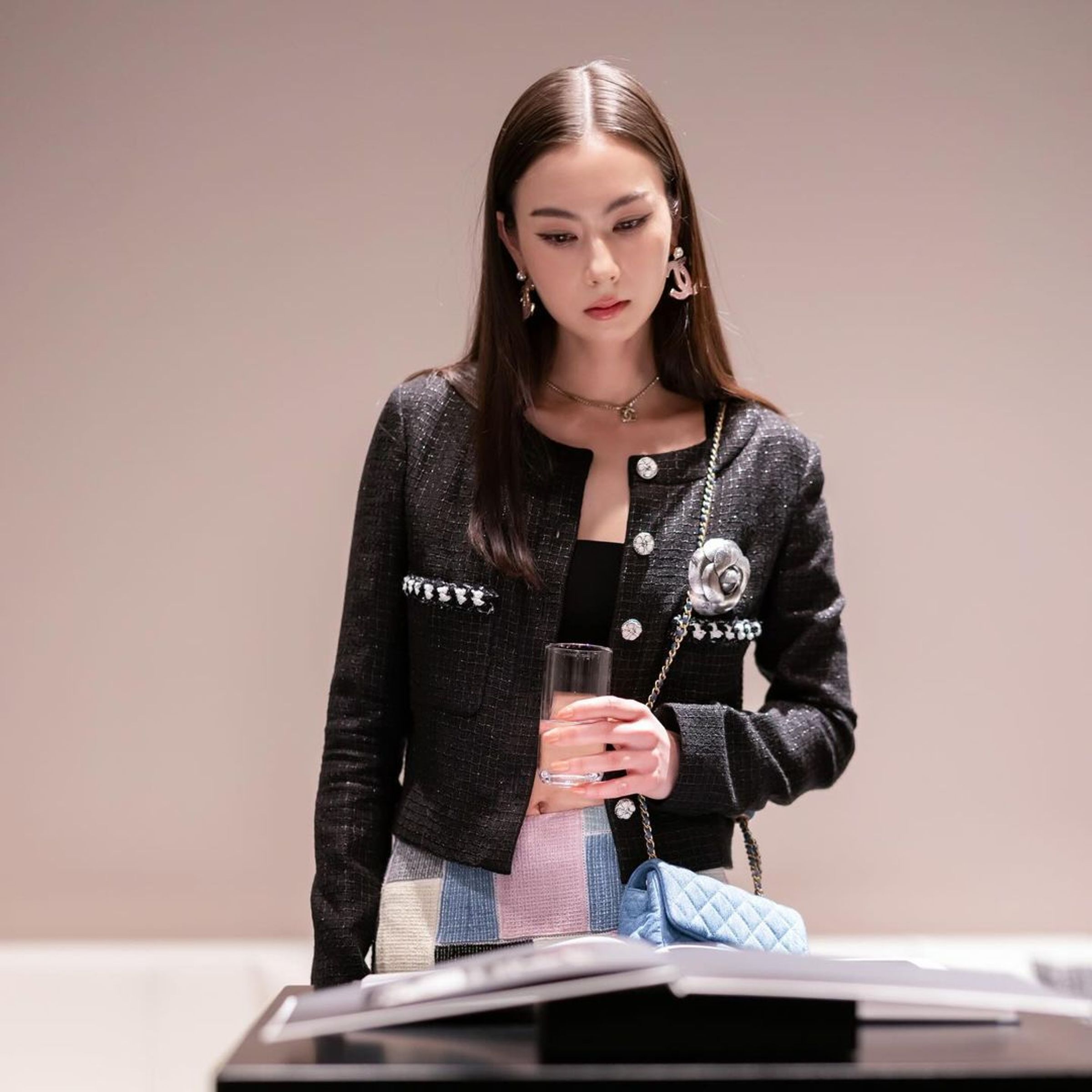 Lauren Tsai既是插畫師也是模特兒,經常受邀出席時尚活動。(翻攝Lauren Tsai INS)