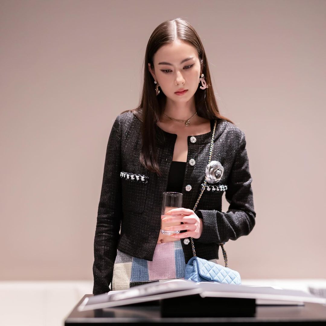 Lauren Tsai既是插畫師也是模特兒，經常受邀出席時尚活動。（翻攝Lauren Tsai INS）