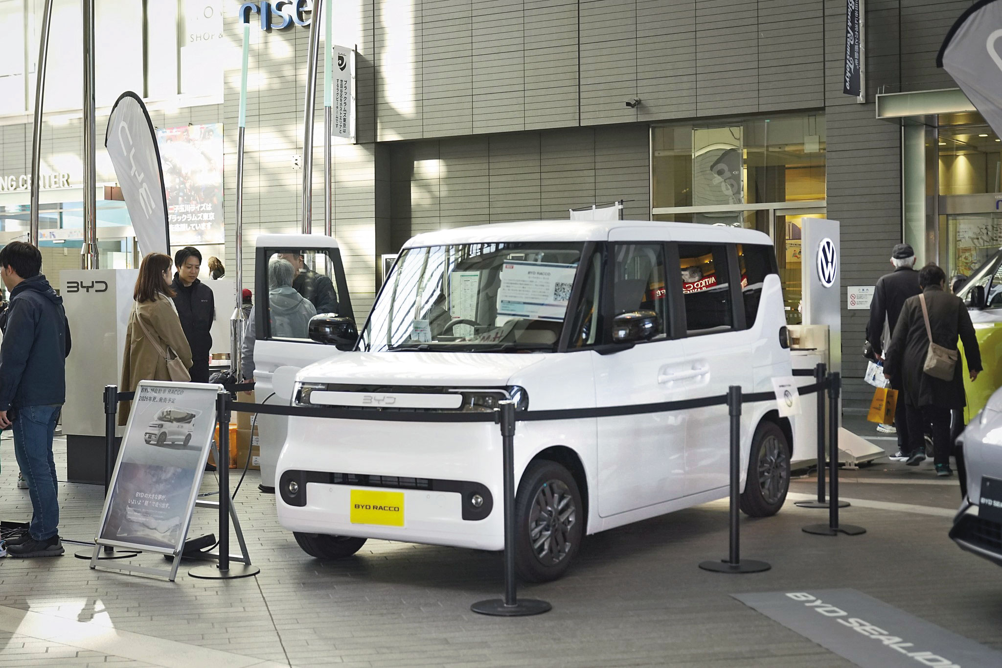 比亞迪電動車在日本獲得的補助不如當地本土品牌，銷售衰退。（翻攝BYD JAPAN臉書粉專）