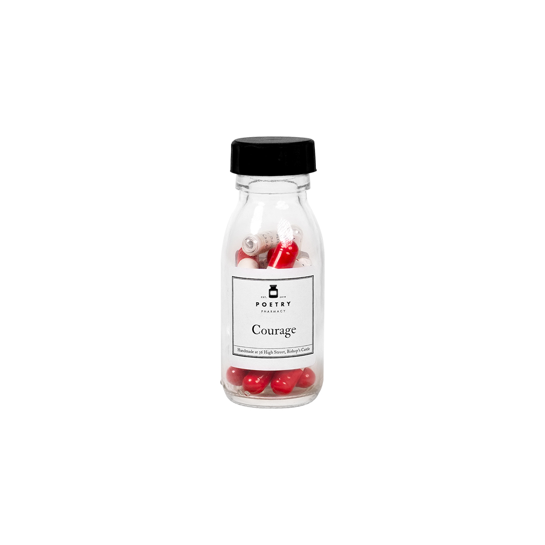 詩籤藥局藥罐:勇往直前Courage Pill。NT$480(嵐舒提供)