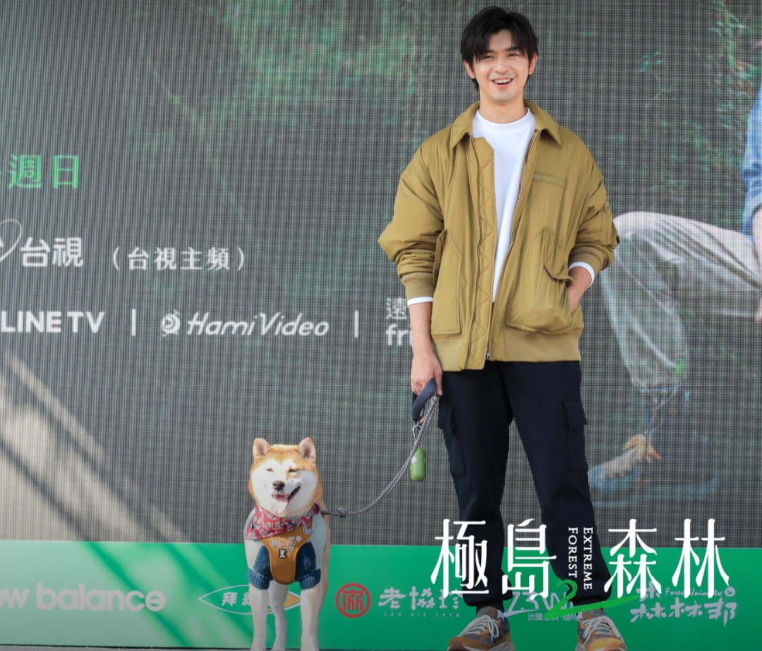 陳柏霖參與製作《極島森林》第二季以及新作《出去一下》，並自己敲通告。（陳柏霖臉書）