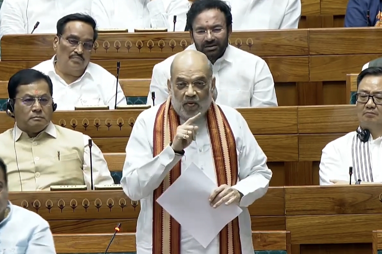 印度內政部長沙阿今表示，3名涉及今年4月克什米爾旅遊景點大屠殺事件的武裝分子，已於前日遭安全部隊擊斃。（翻攝自Amit Shah X）