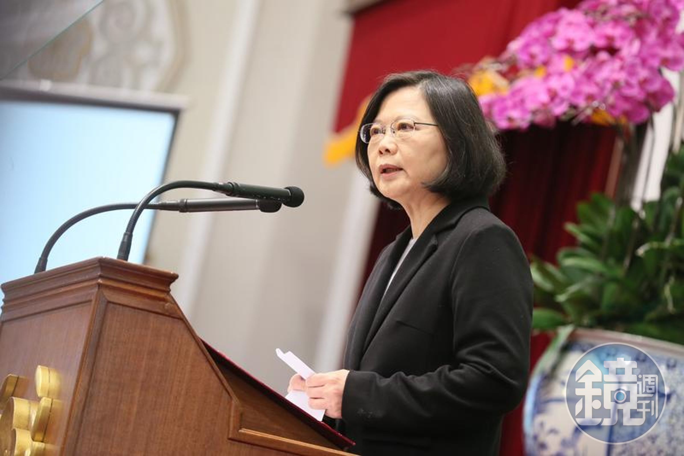 蔡英文表示,任何執政者都不能迴避經濟議題。(本刊資料照)