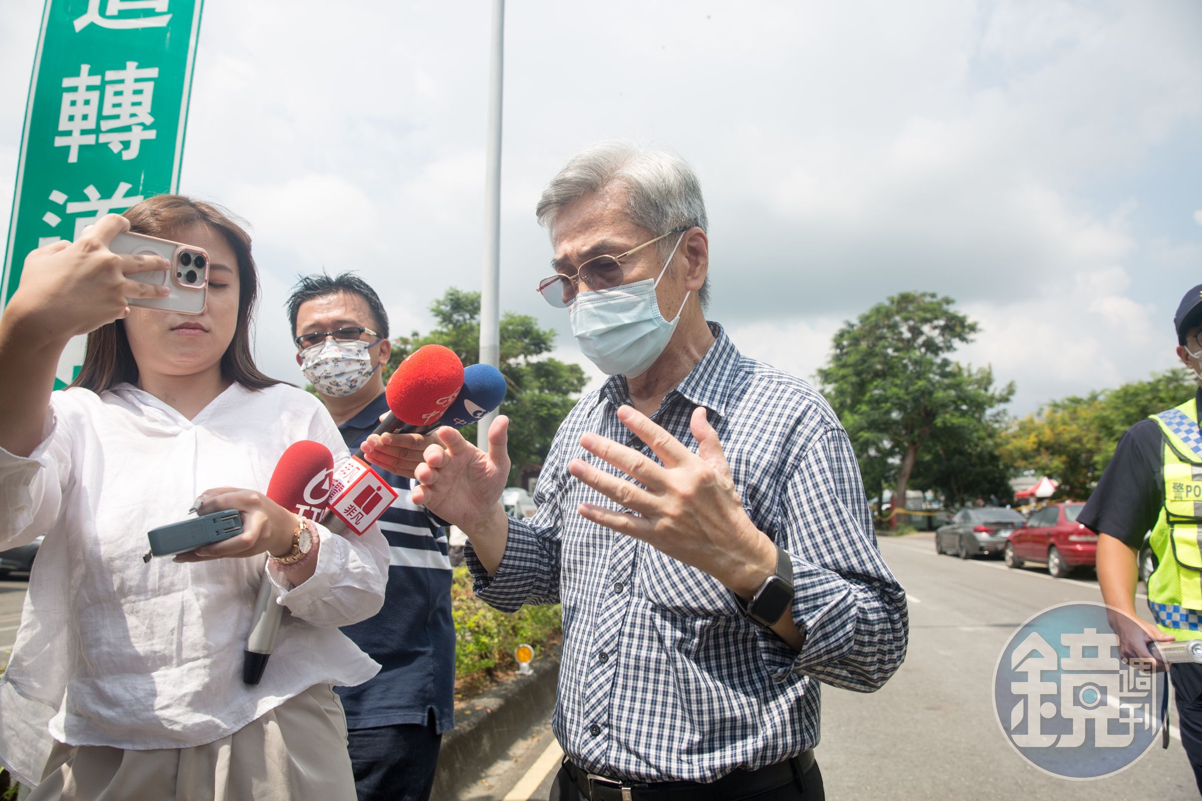 針對工安意外，明揚數度聲明會負責到底，今也發聲明重申。圖為明揚董事長劉安晧。（本刊資料照）
