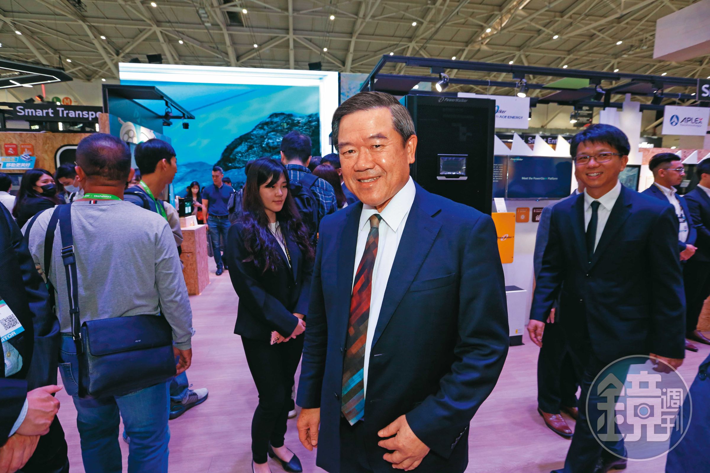 鴻海董事長劉揚偉、佳世達董事長陳其宏(圖)及宏碁董事施宣輝,都相當看好台廠在低軌衛星市場的競爭力。