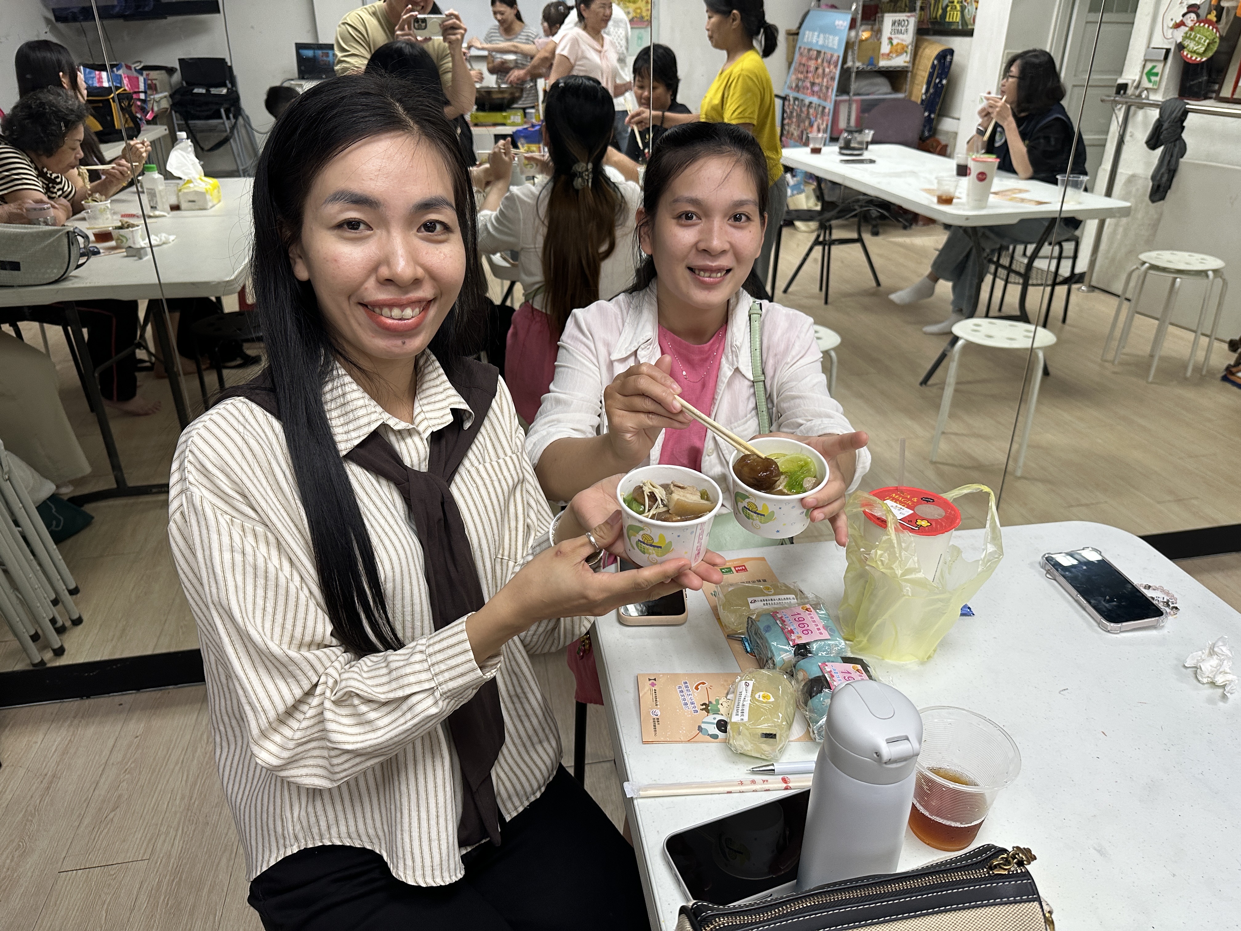 講師譚嘉祥介紹馬來西亞傳統美食。