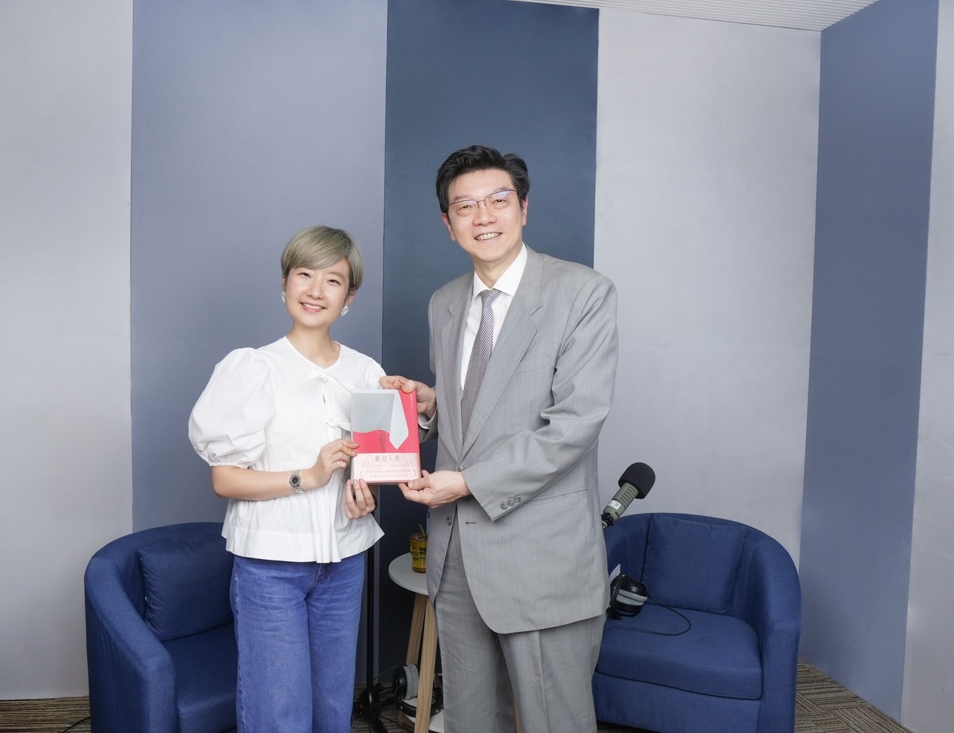 裴社長由衷讚嘆，從 Liz 身上看到了對熱愛事物永遠保持精研、超越自我的強大能量。（鏡好聽提供）