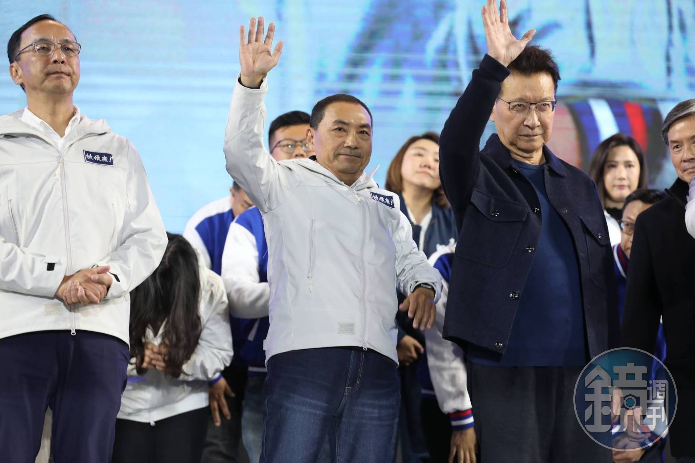 侯友宜宣布敗選。