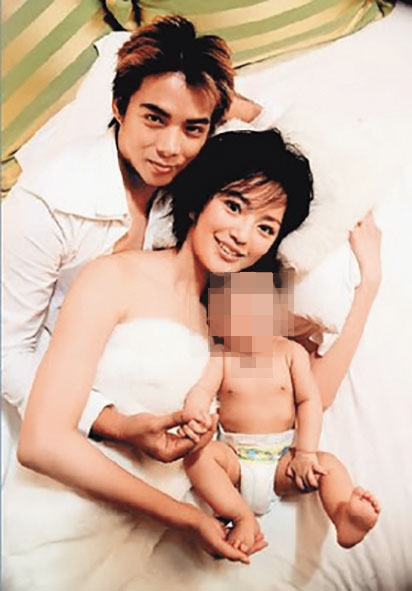 陳子強（左）與前妻傅天穎（右）發生不少糾紛，雙方互控不是。（翻攝自網路）