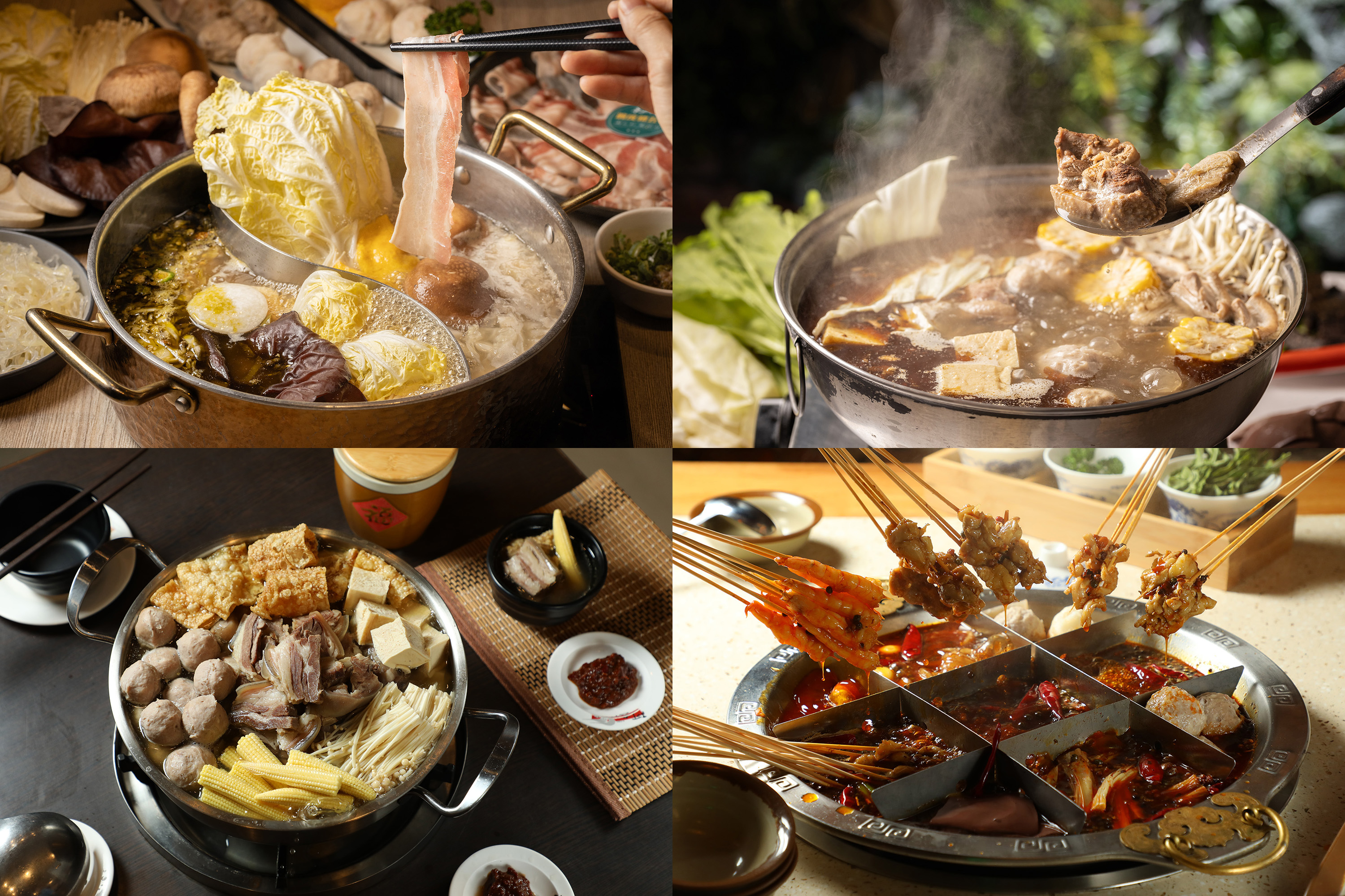 春節是全家人團聚圍爐的溫馨時刻，而台灣人最愛的火鍋，不僅烹調簡單，更能滿足一家大小不同的味蕾，這次鏡食旅嚴選六大鍋物，讓你輕鬆就能準備好一桌澎湃年夜飯。