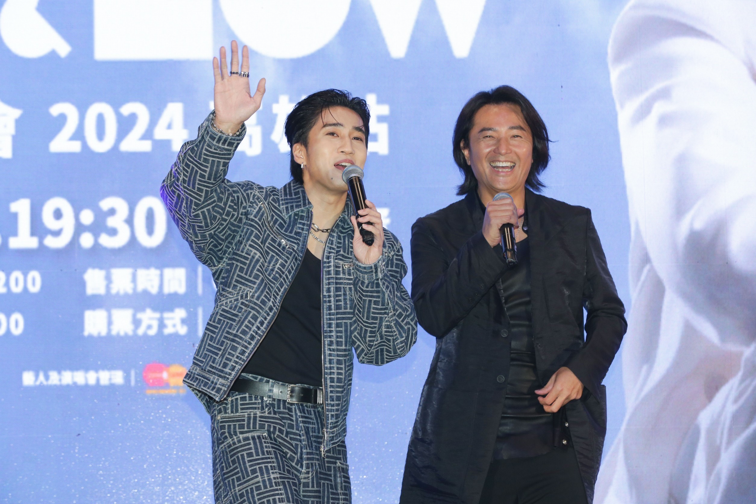 鄭伊健凍齡有術，婁峻碩特來站台。