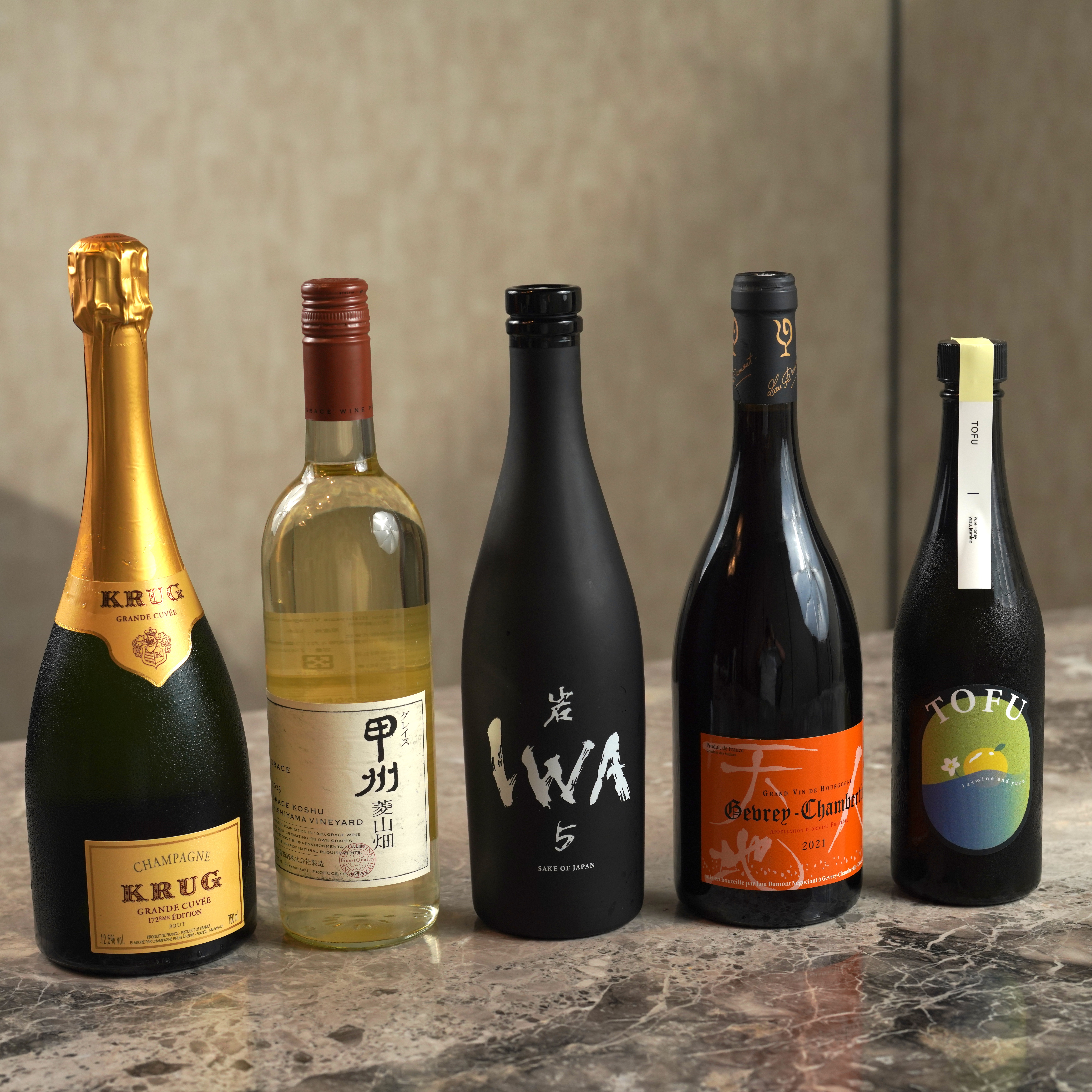 Pairing 5杯更能喝到一些有趣的酒款。(5,680元/人)(蘭餐廳提供)