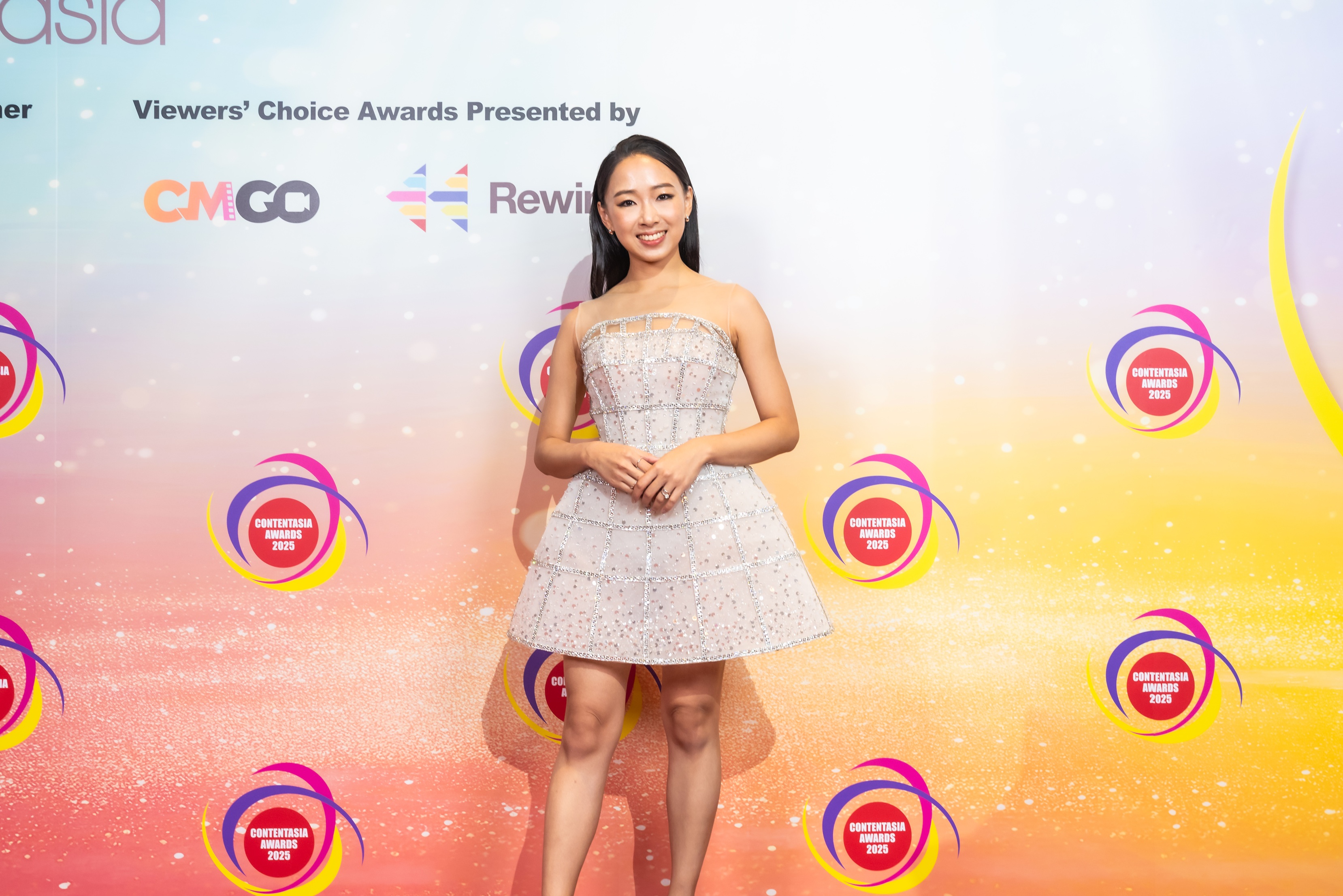 杜蕾首次演出長片就入圍，讓媽媽柯淑勤有點吃醋。( ContentAsia Awards 照片提供)