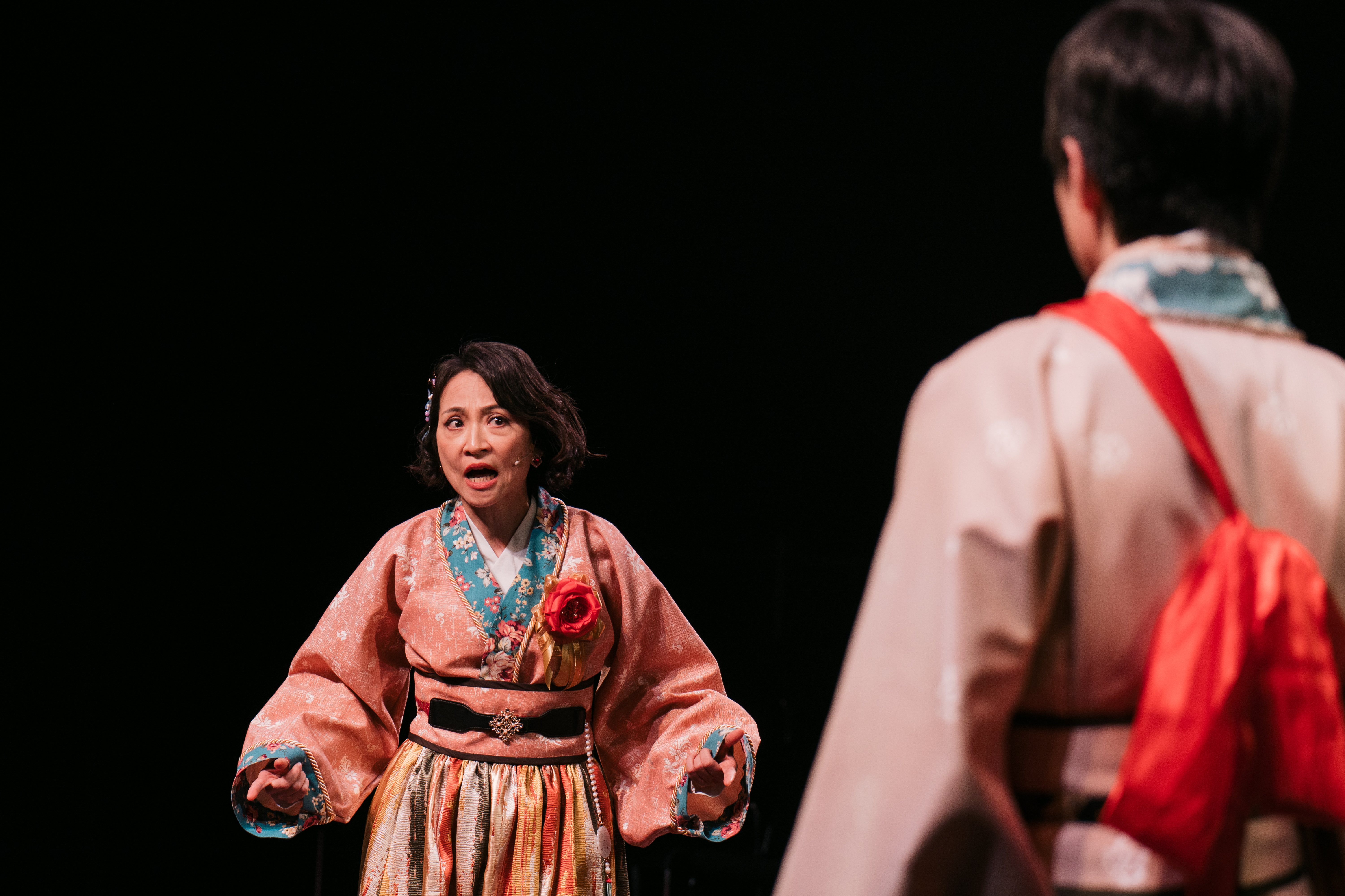姚坤君在《馬文才怎麼辦》中飾演馬夫人。（陳家聲工作室提供，牟仁杰攝）