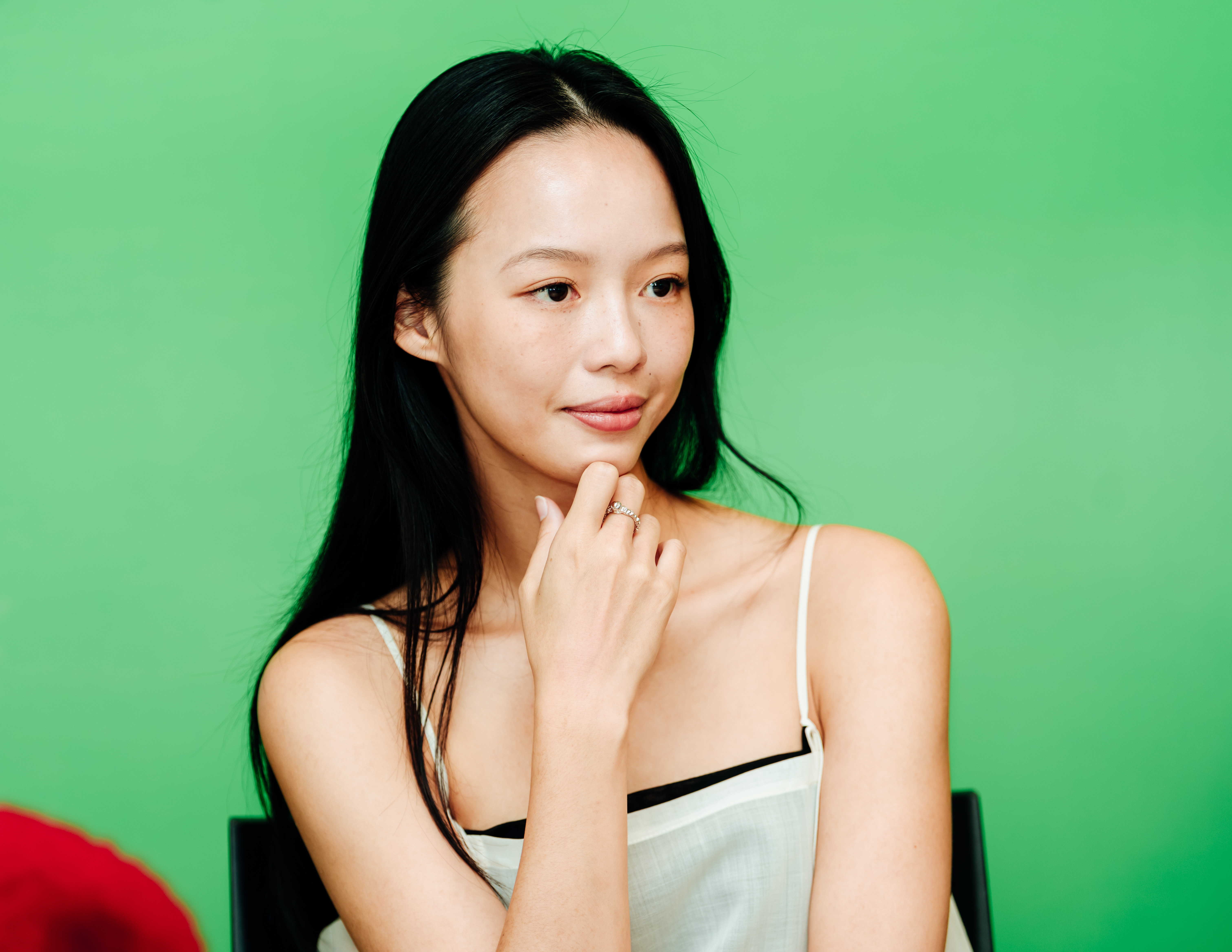 王渝屏首次挑戰歌舞劇，拍攝《美好的一天》一場一鏡到底長鏡頭，拍了16次才成功。（高雄電影館提供）