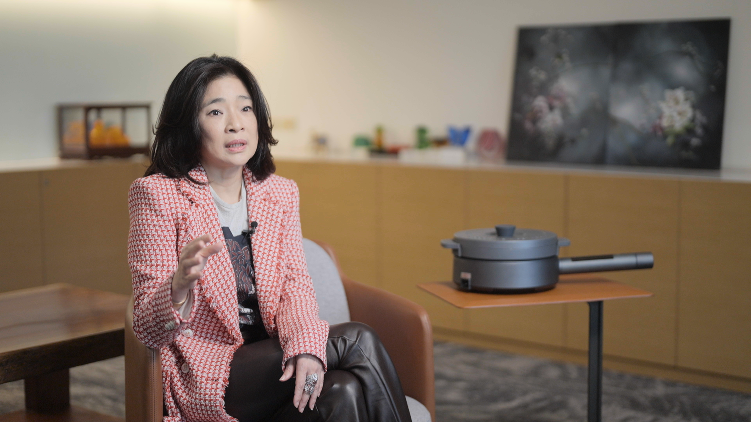 晶璽健康事業集團執行長何修榕說:「我們希望美味可以隨身帶著走,在餐桌上就能當大廚,讓料理過程成為一種享受。」