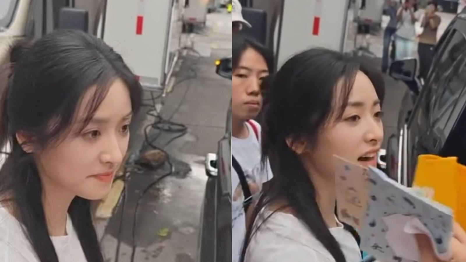 道歉後首現身!沈月「面容憔悴收粉絲信」 「溫柔道謝」網心疼:感覺下秒就哭了